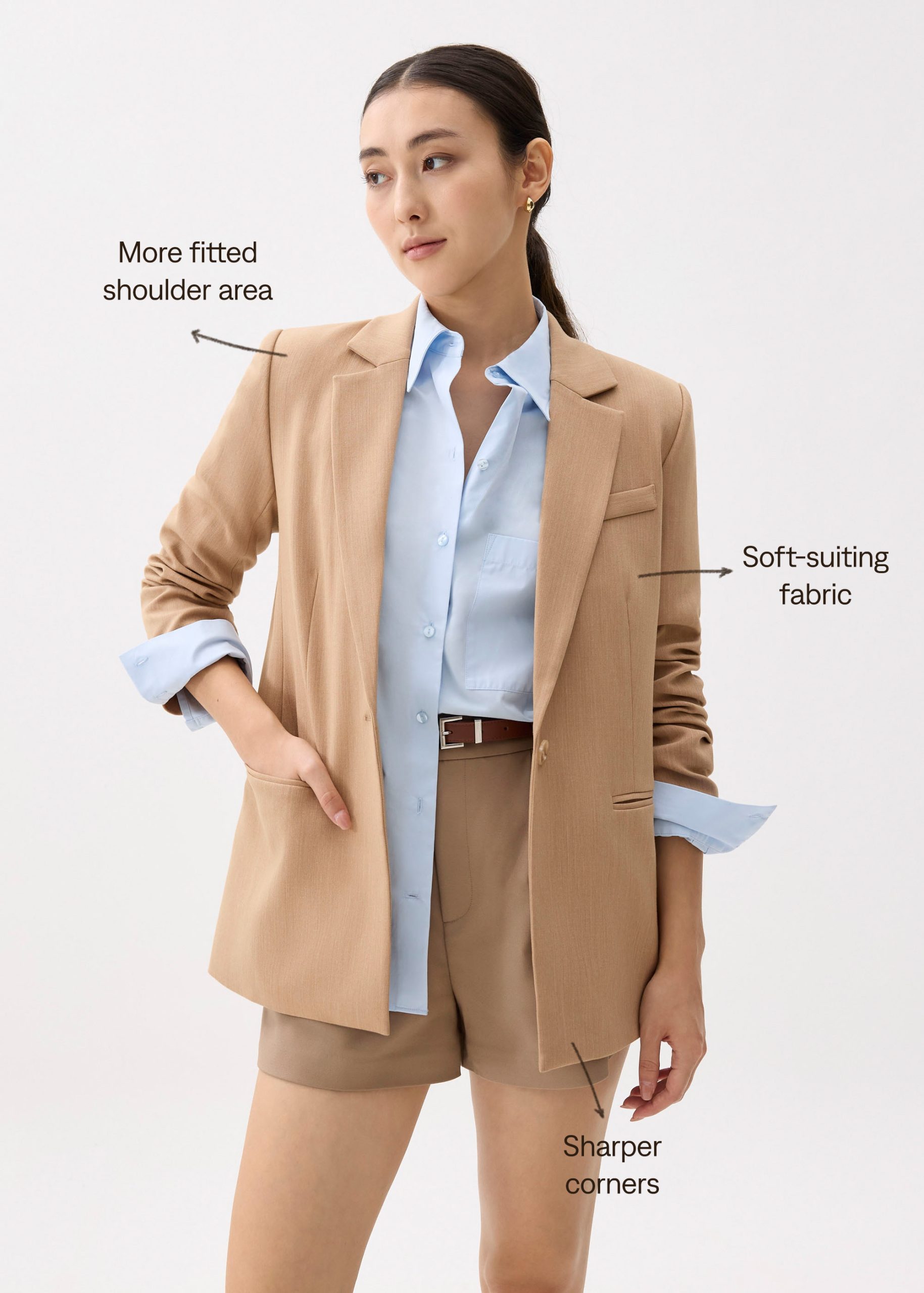 RuchedReady® Aera Slim Blazer - Image 26