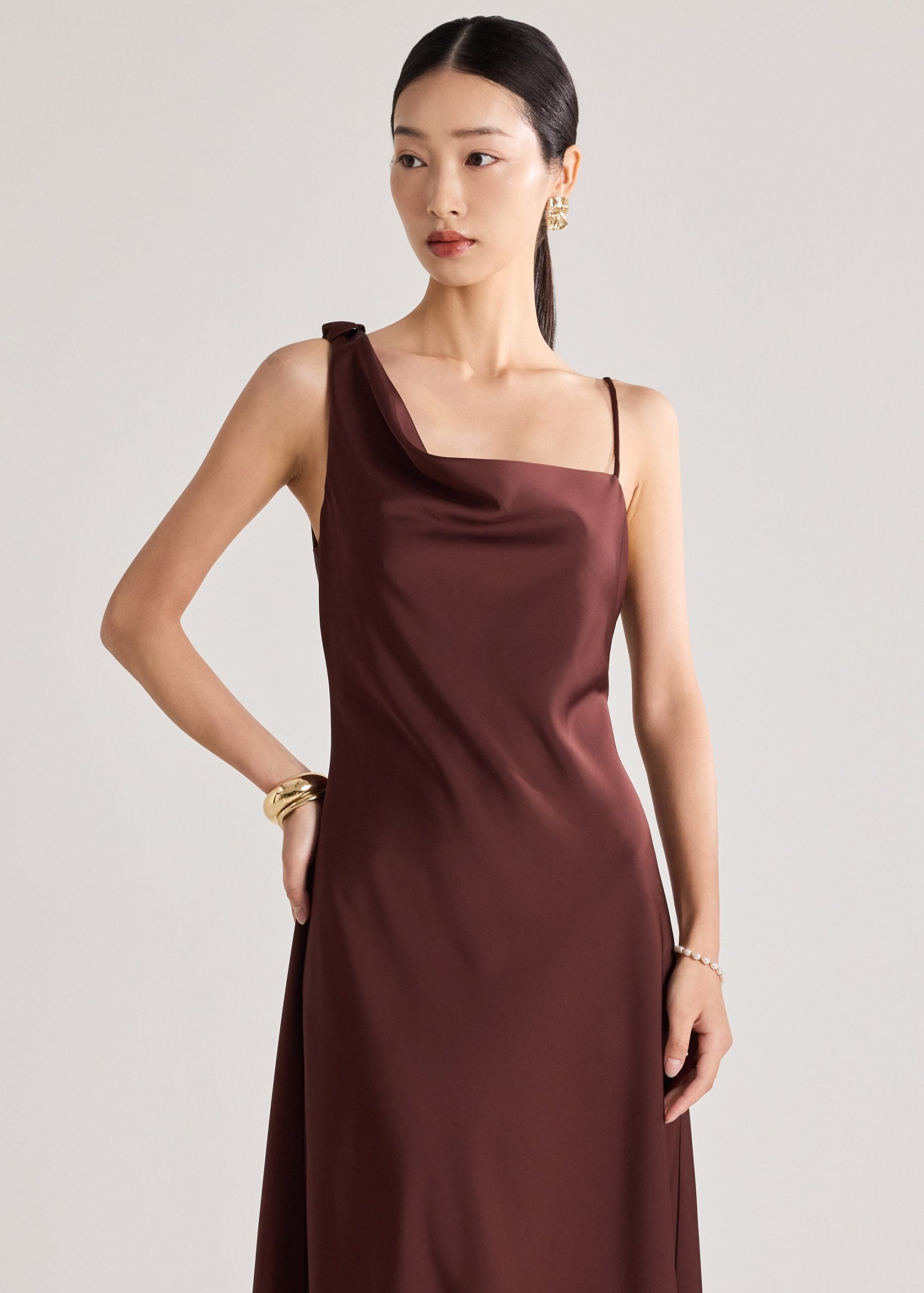 BraFree by LB Multi-way Satin Bias Cut Dress - Image 20