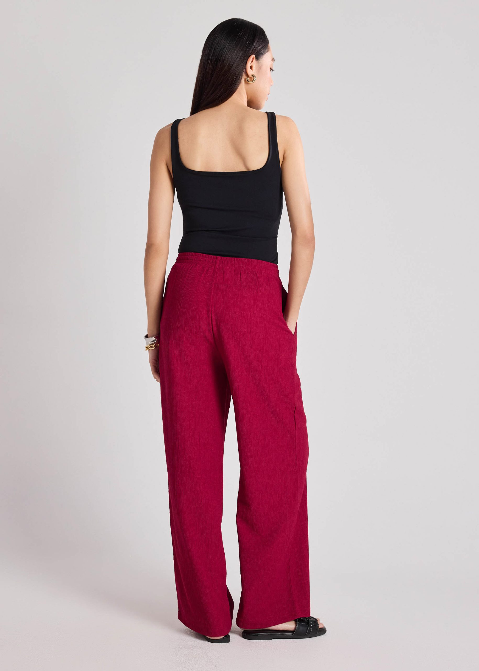 Crinkled Jersey Pants - Image 11