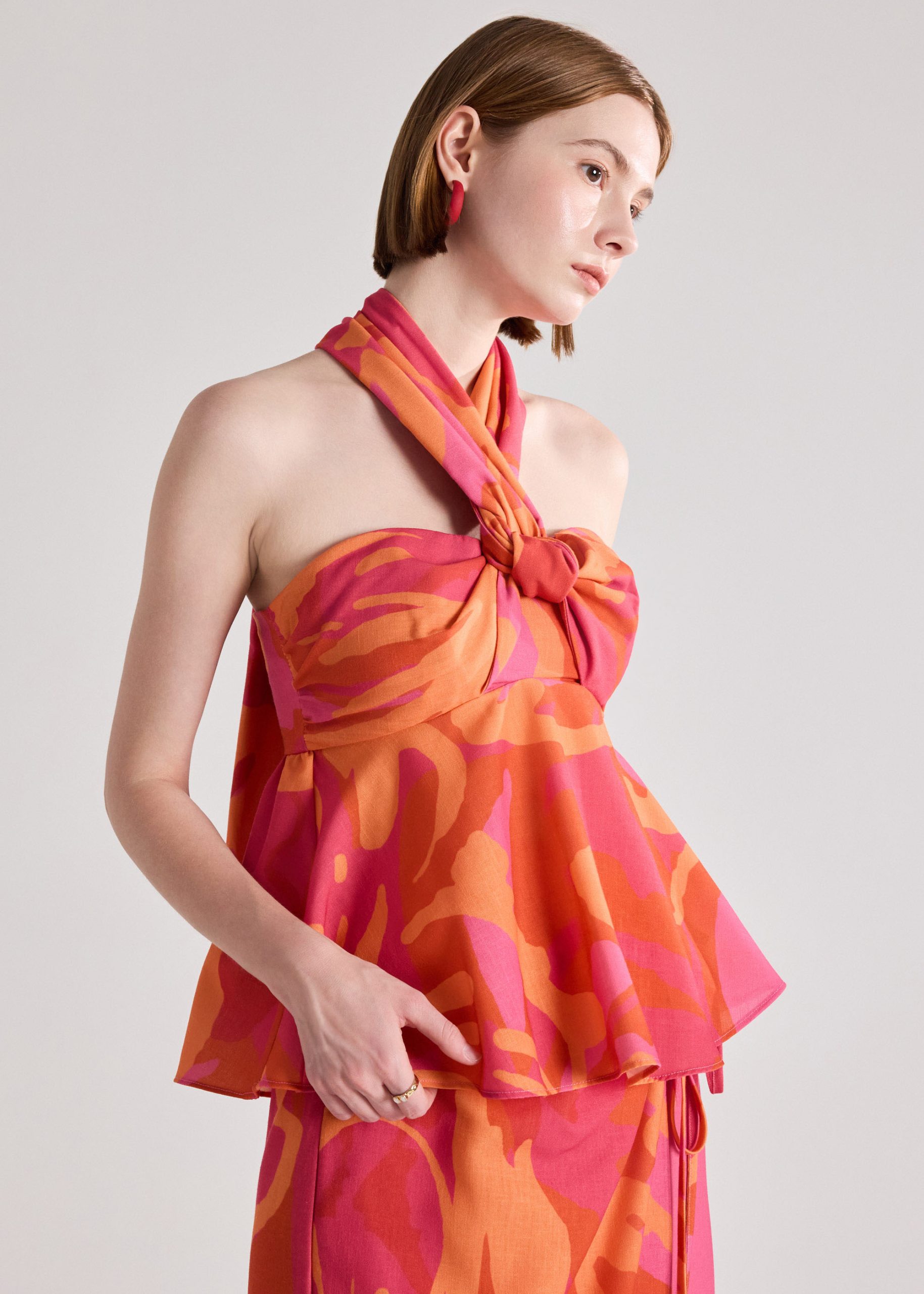 Multi-way Peplum Top - Image 2