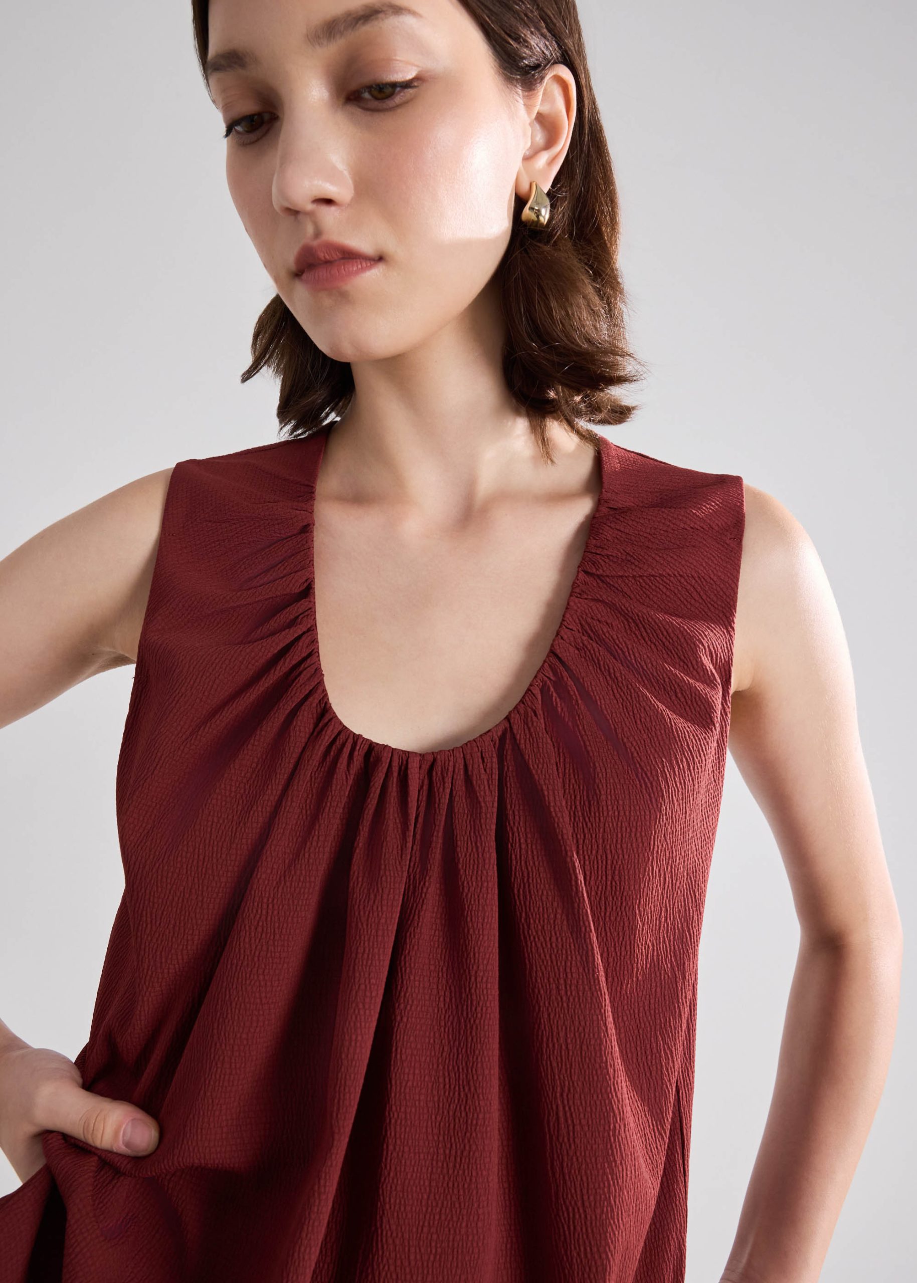 Tala Seersucker Shell Top - Image 16