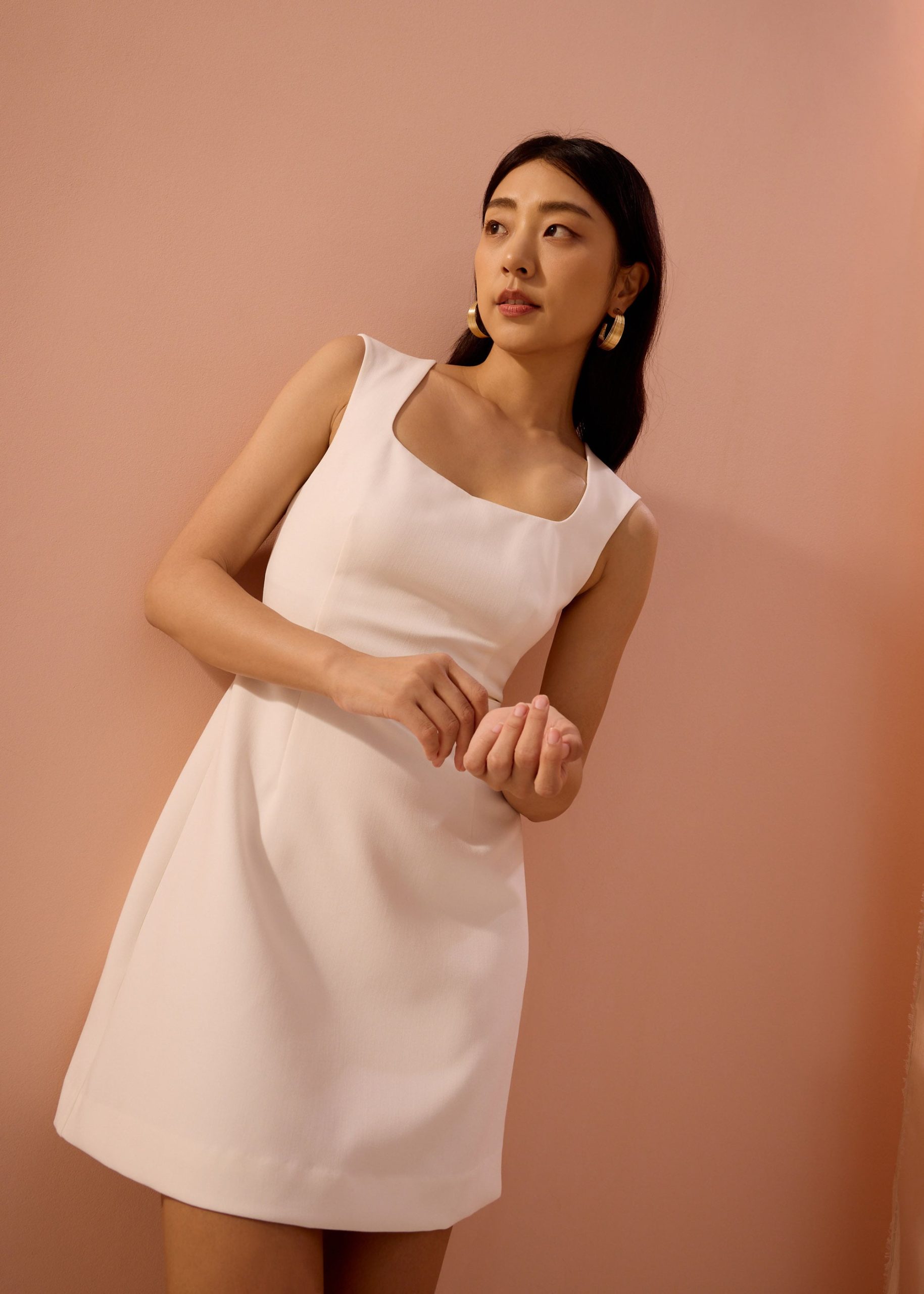 Sitti Belted A-Line Mini Dress - Image 10