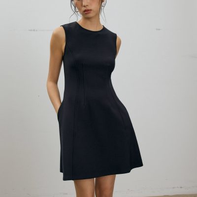 Hera Classic Panelled A-line Mini Dress