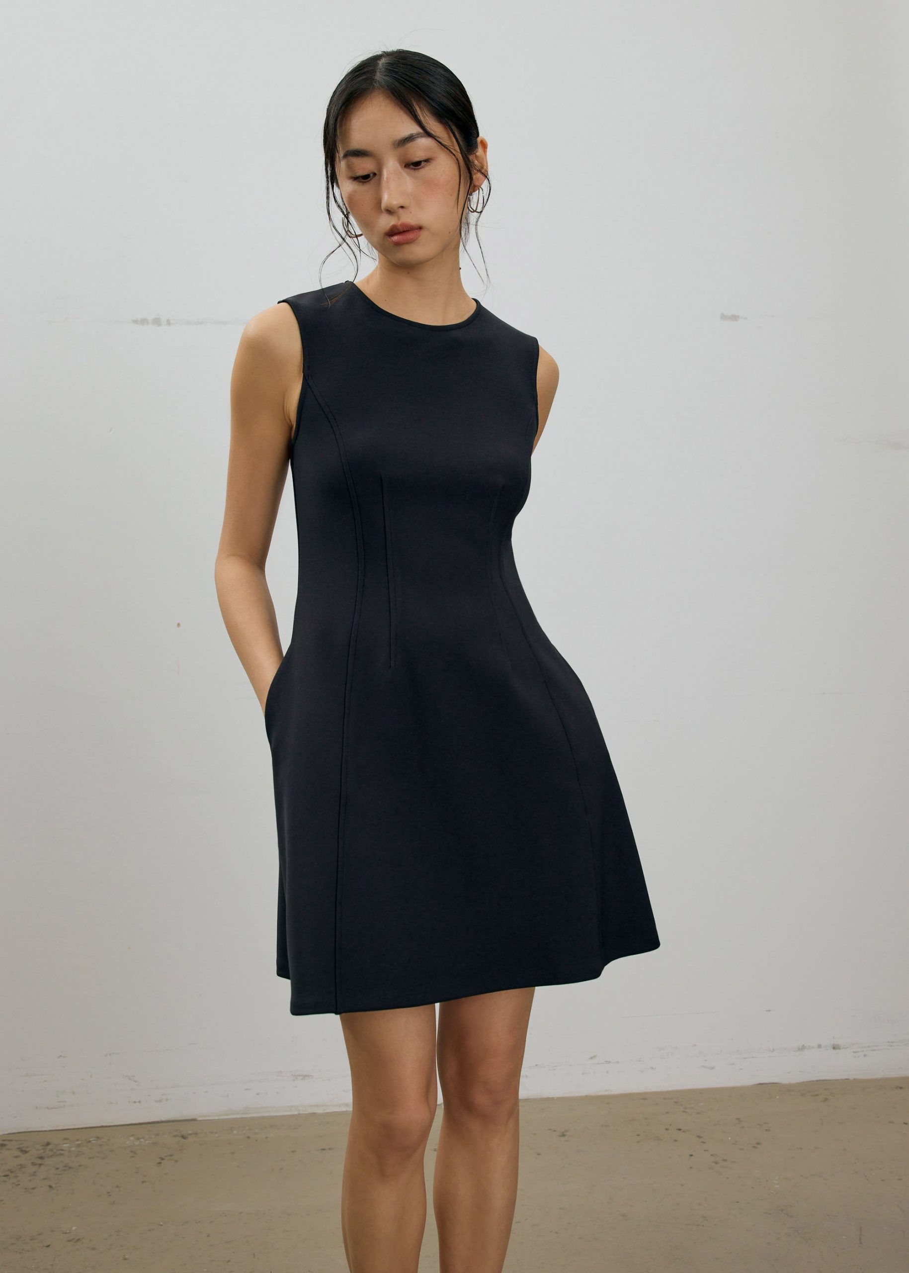 Hera Classic Panelled A-line Mini Dress