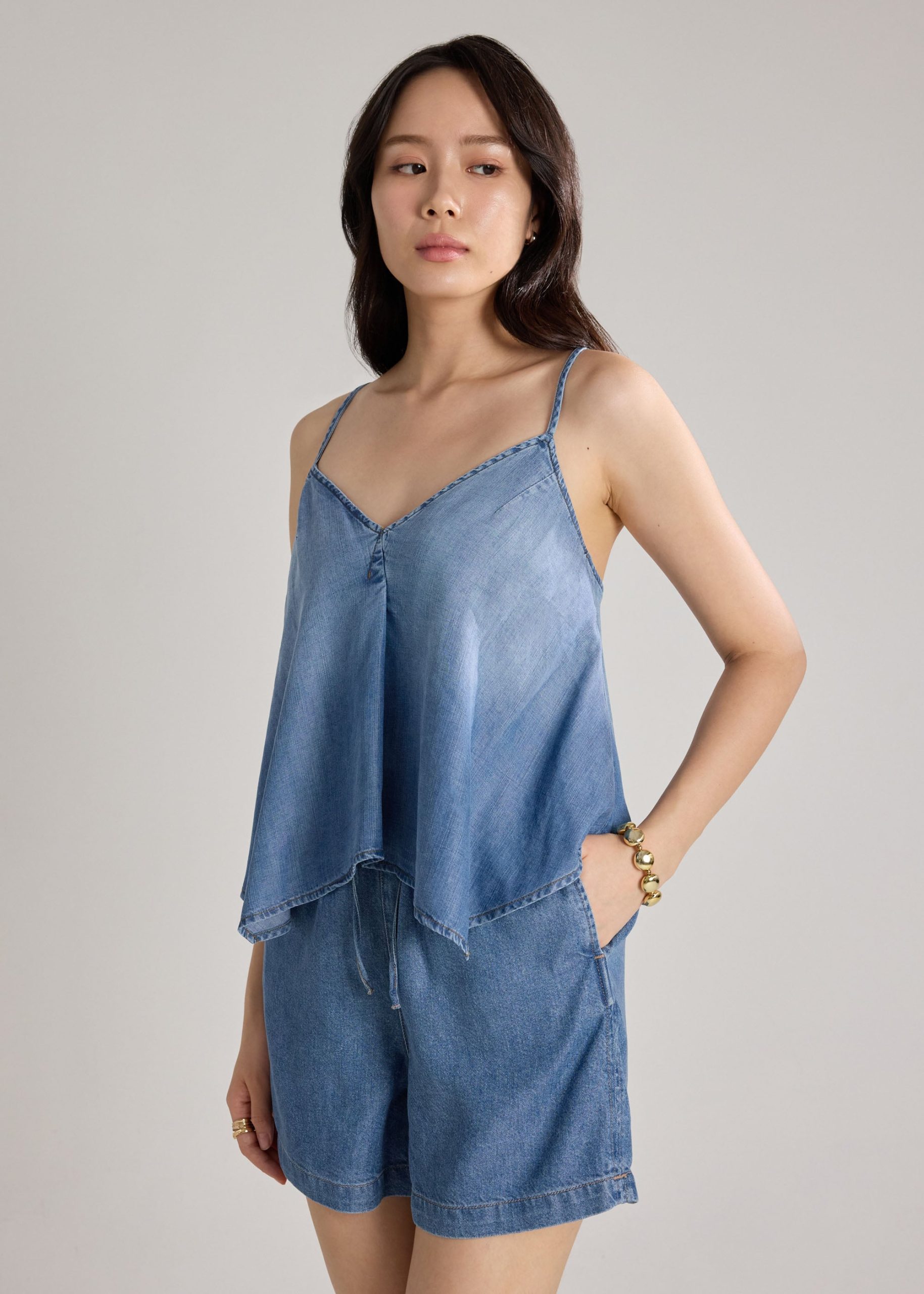 Chambray Relaxed Camisole