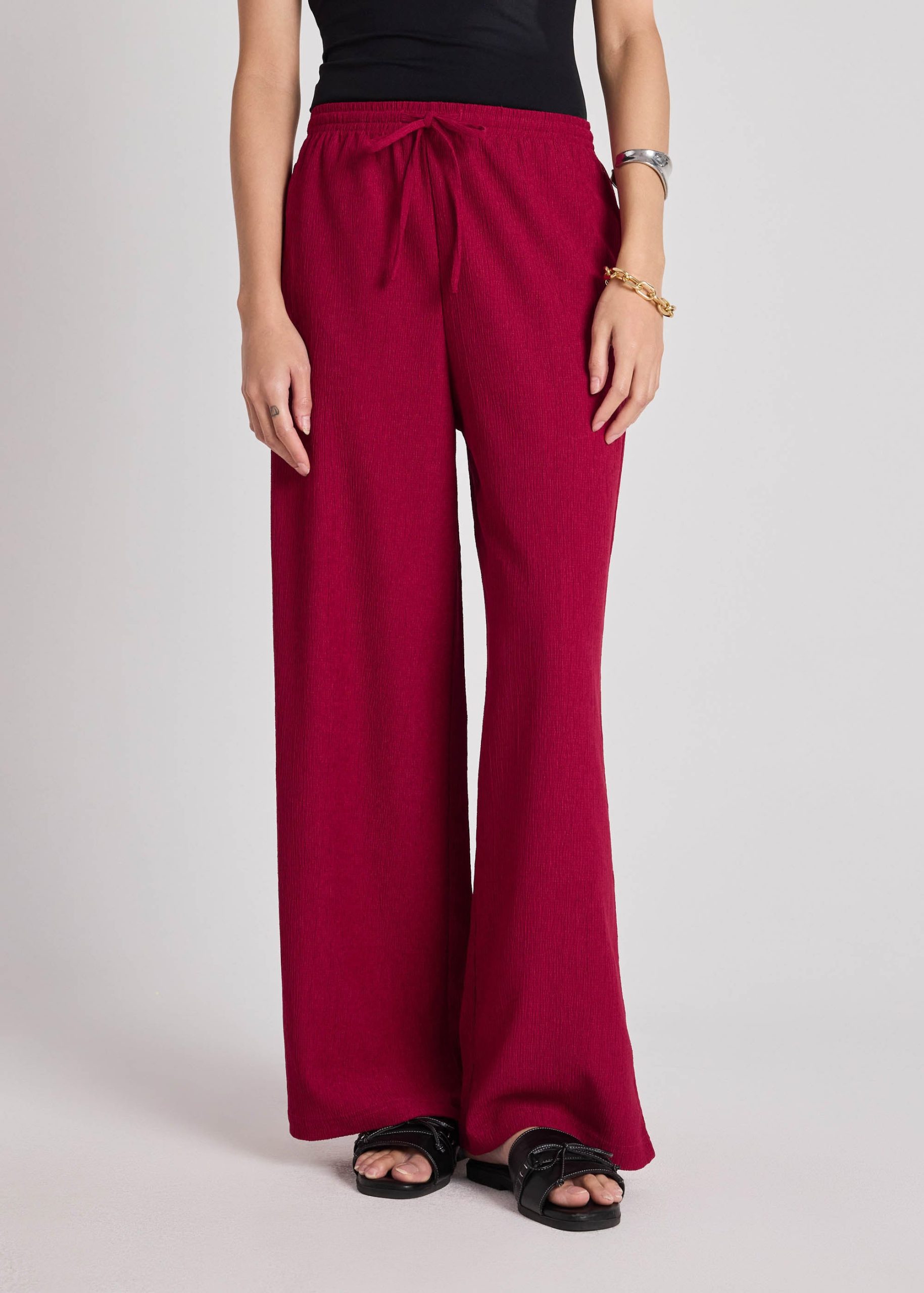 Crinkled Jersey Pants - Image 10