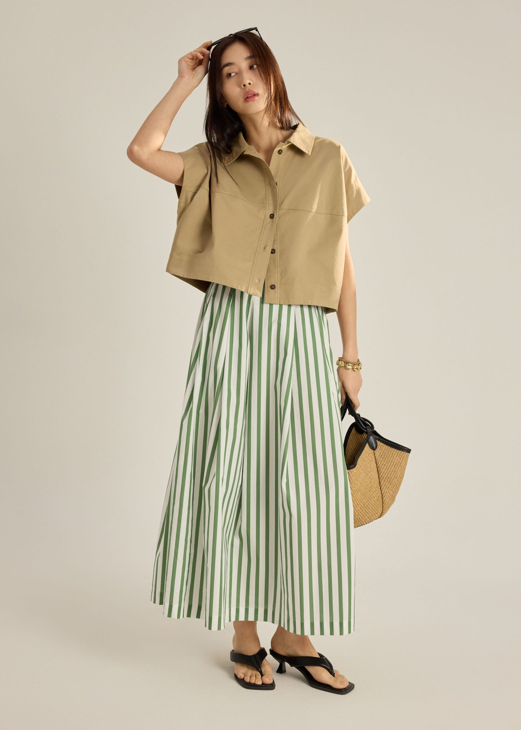 Oversized Button Down Shirt - Image 9