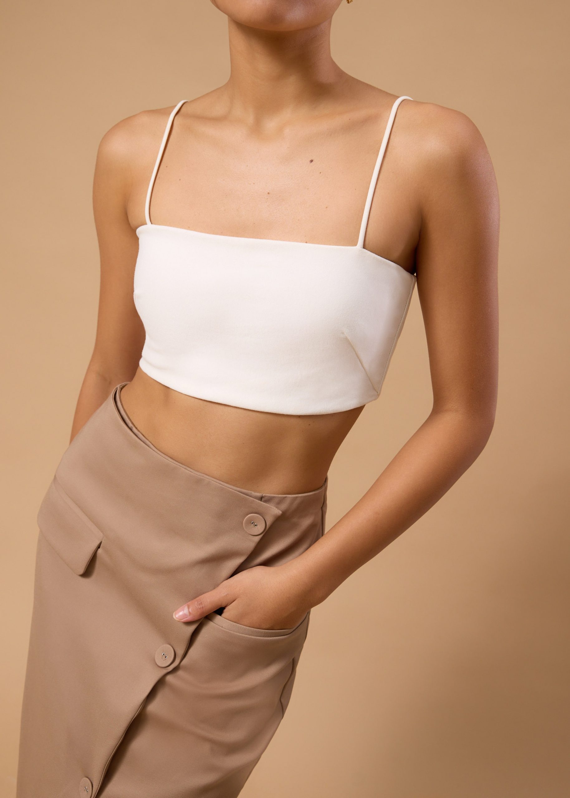 BraFree by LB Joey Crop Camisole Top - Image 17