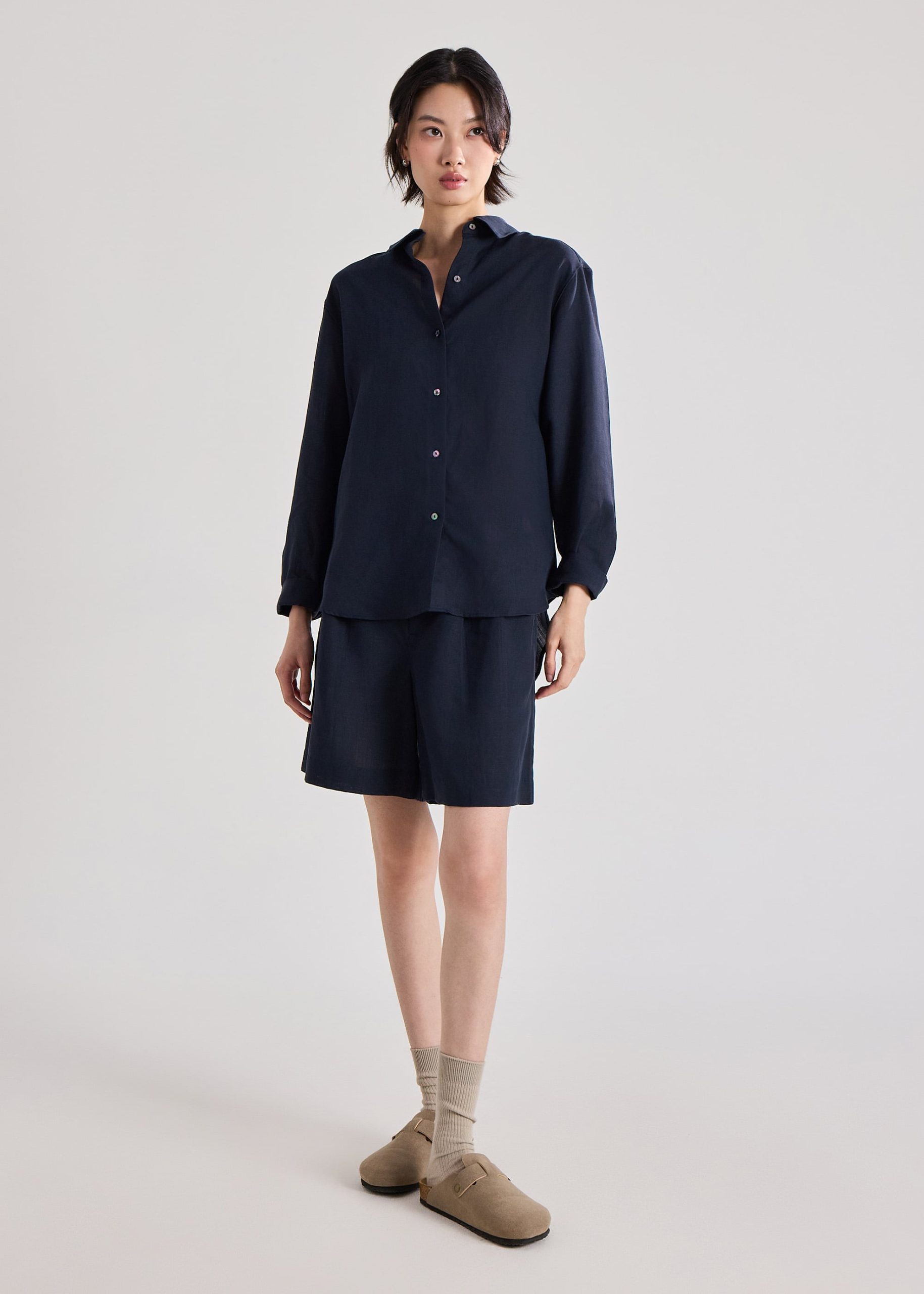 Lana Premium Linen Shorts - Image 15