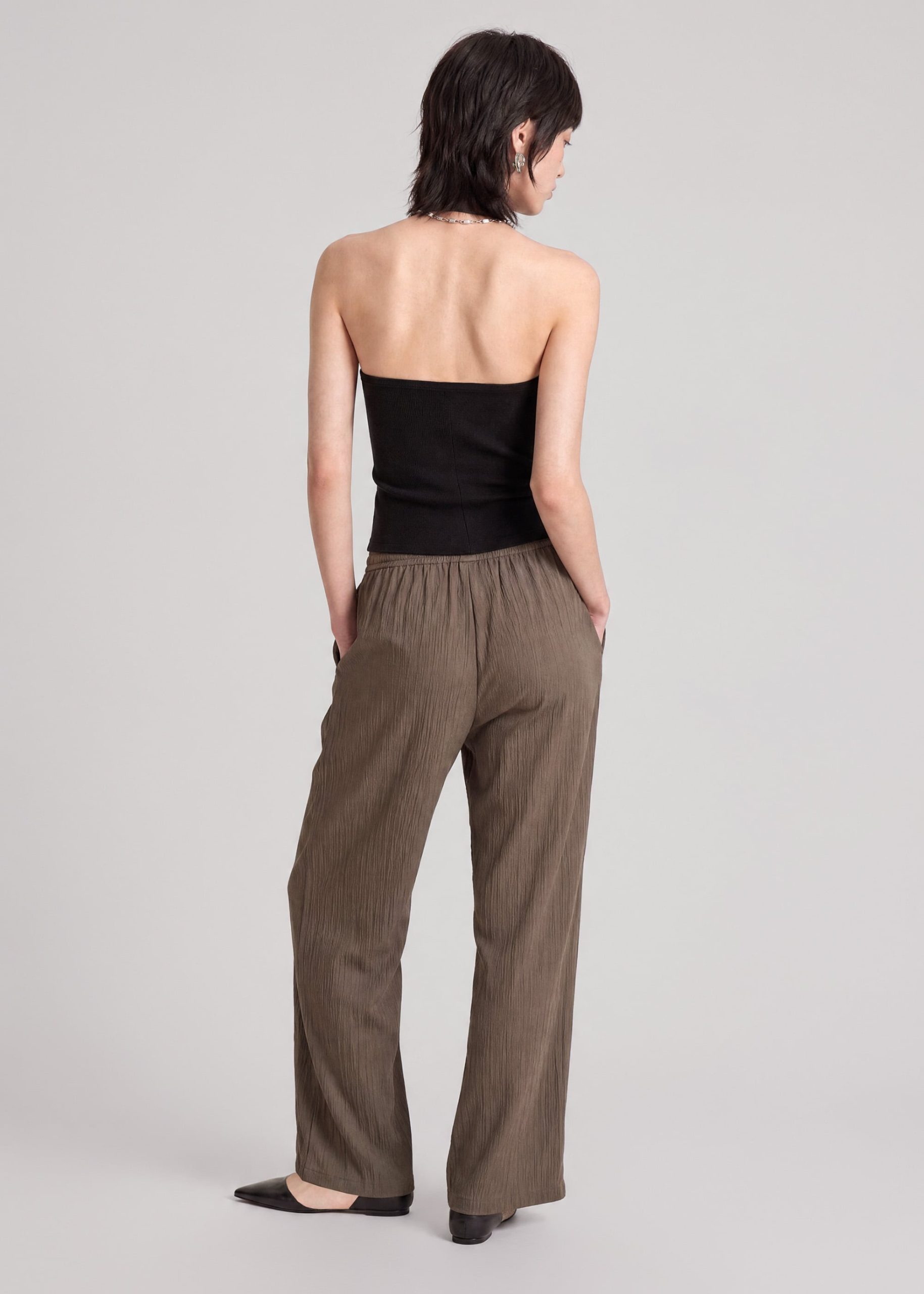 Lyocell Cowl Neck Top - Image 4