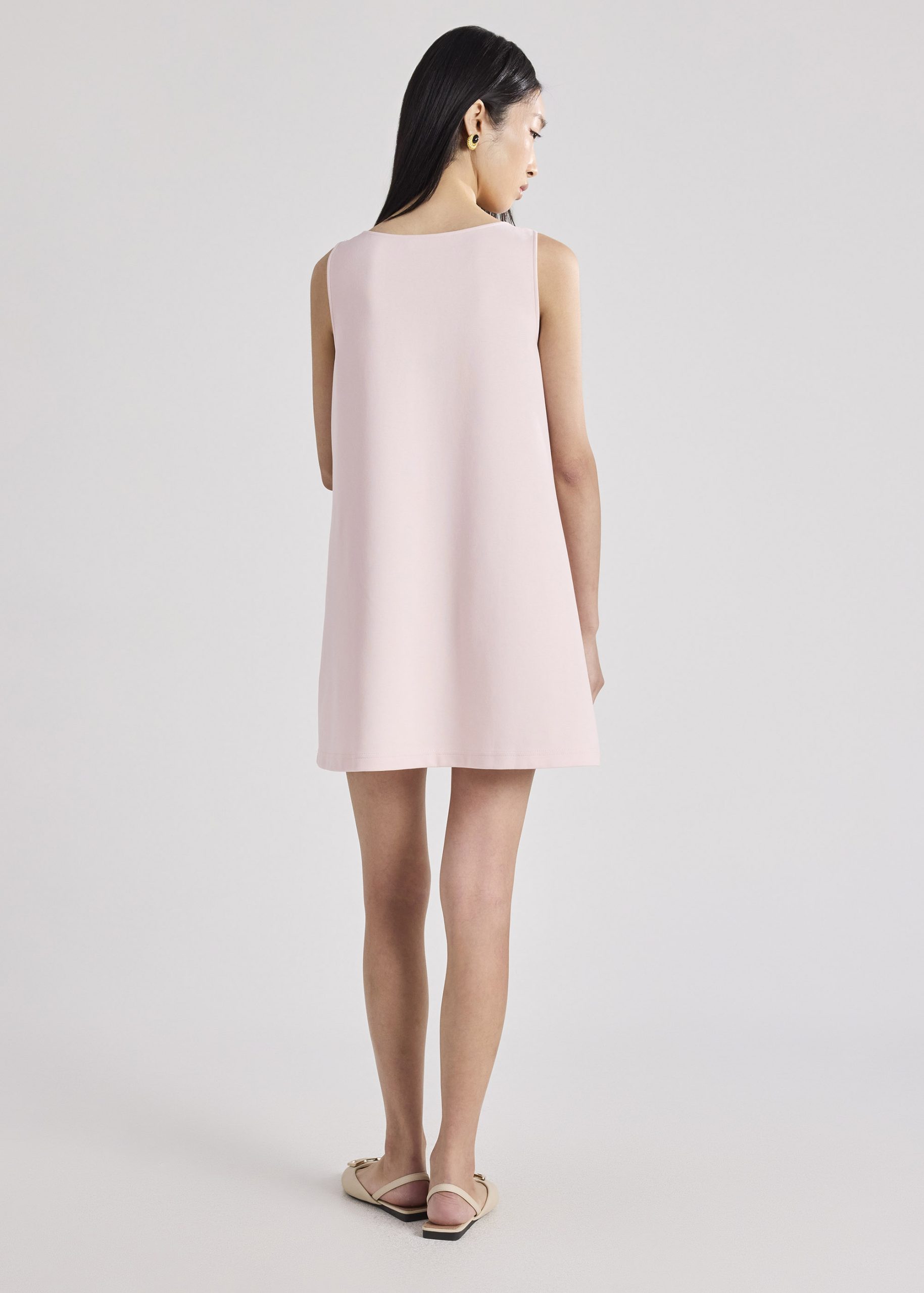 Neoprene Mini Dress - Image 8