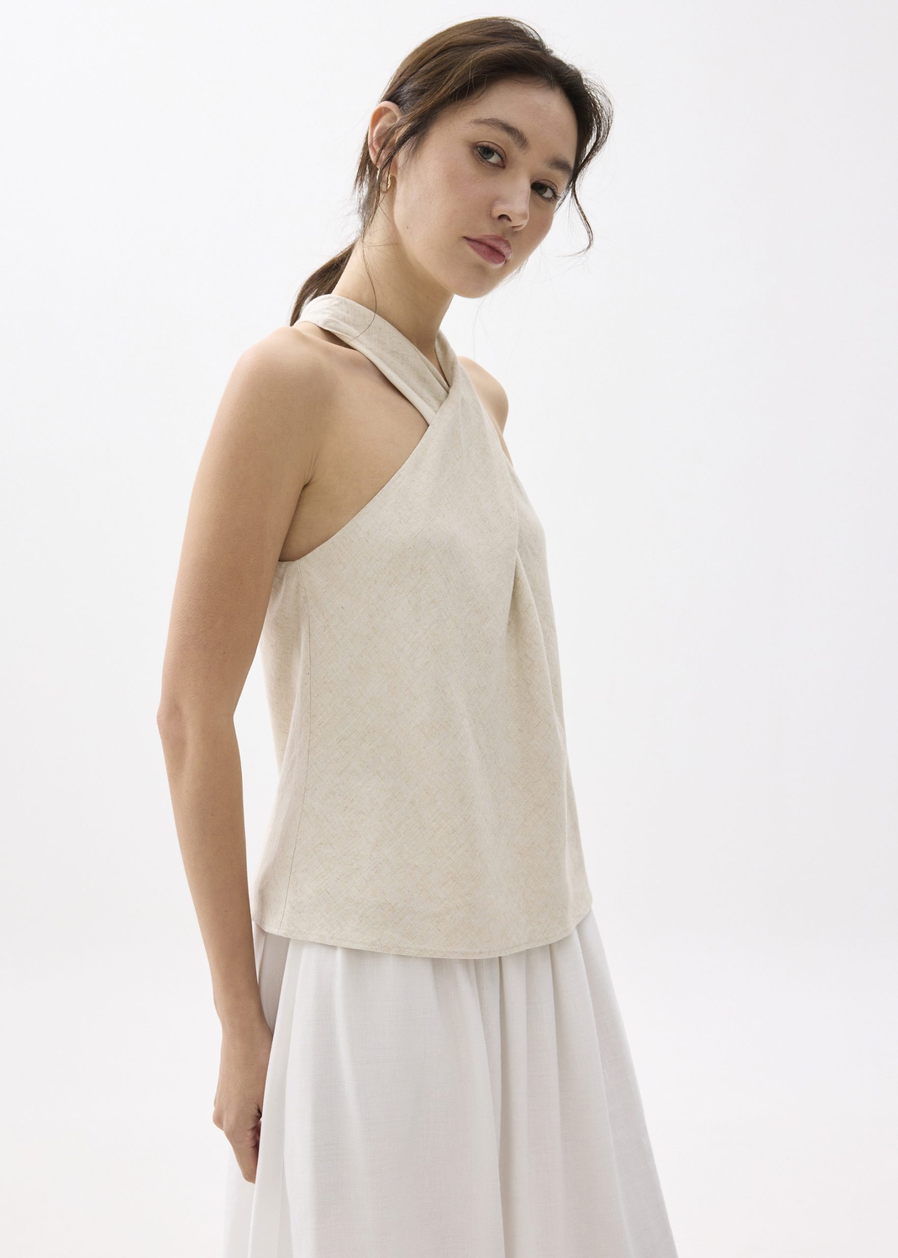 Linen Halter Top - Image 13