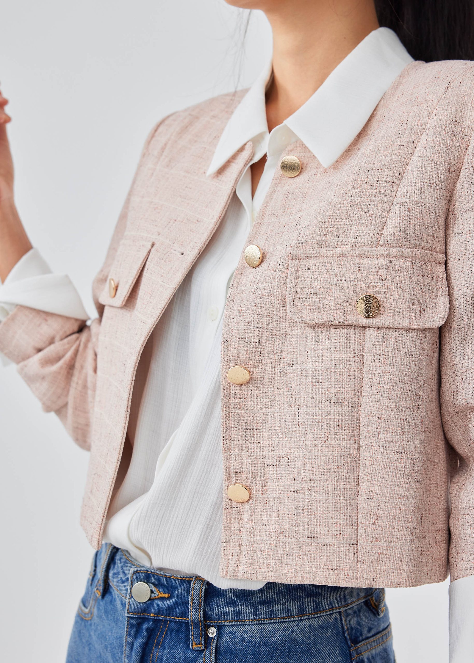 Arden Tweed Jacket - Image 3