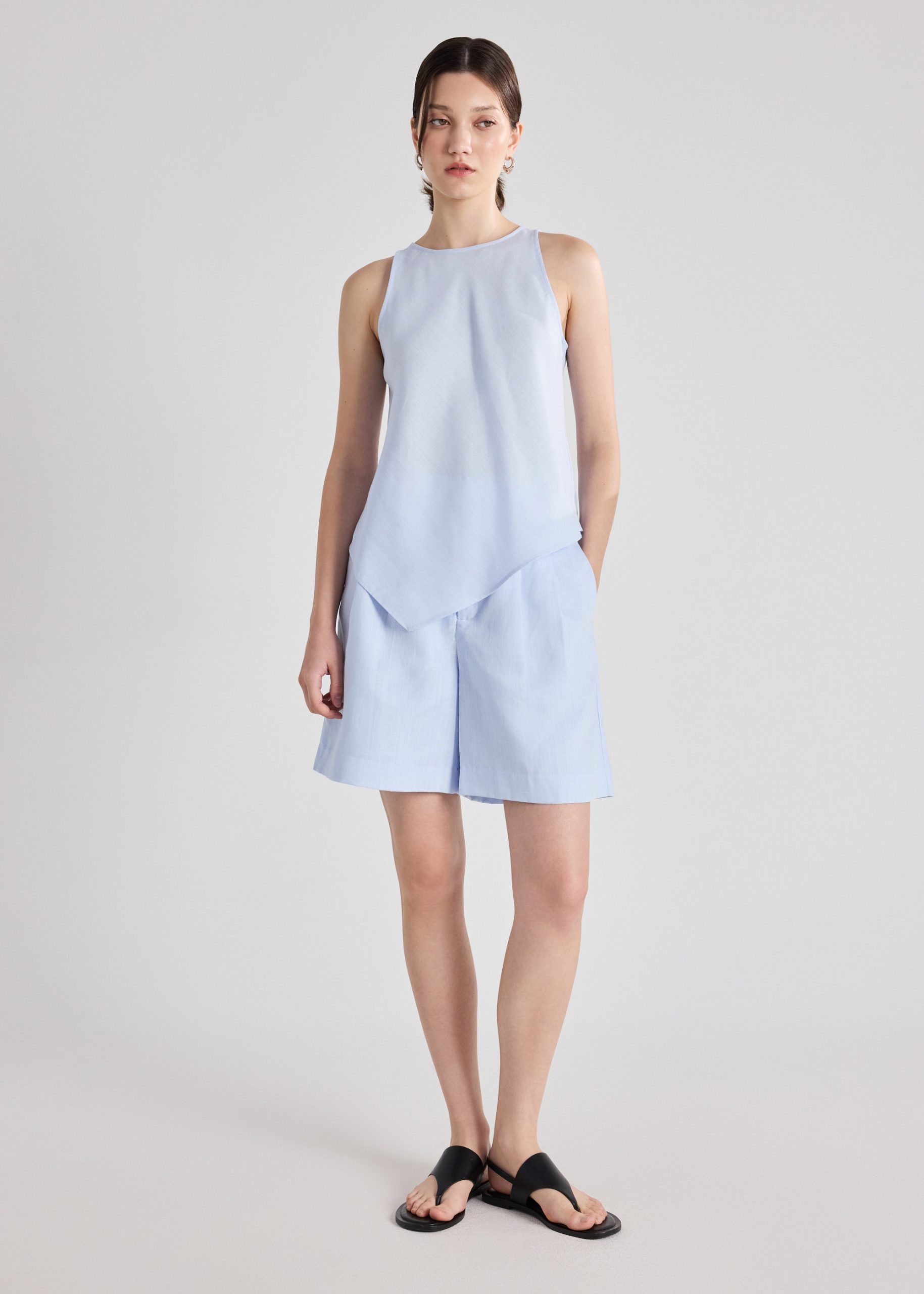 Lana Premium Linen Shorts - Image 25