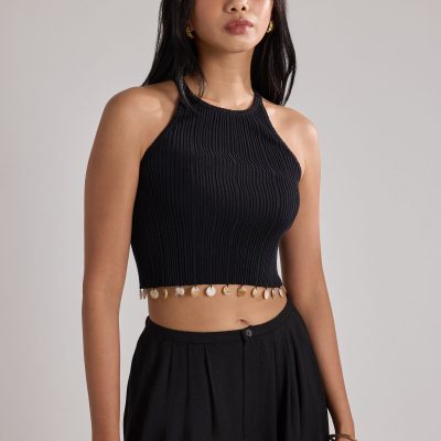 Coastal Beads Crop Top