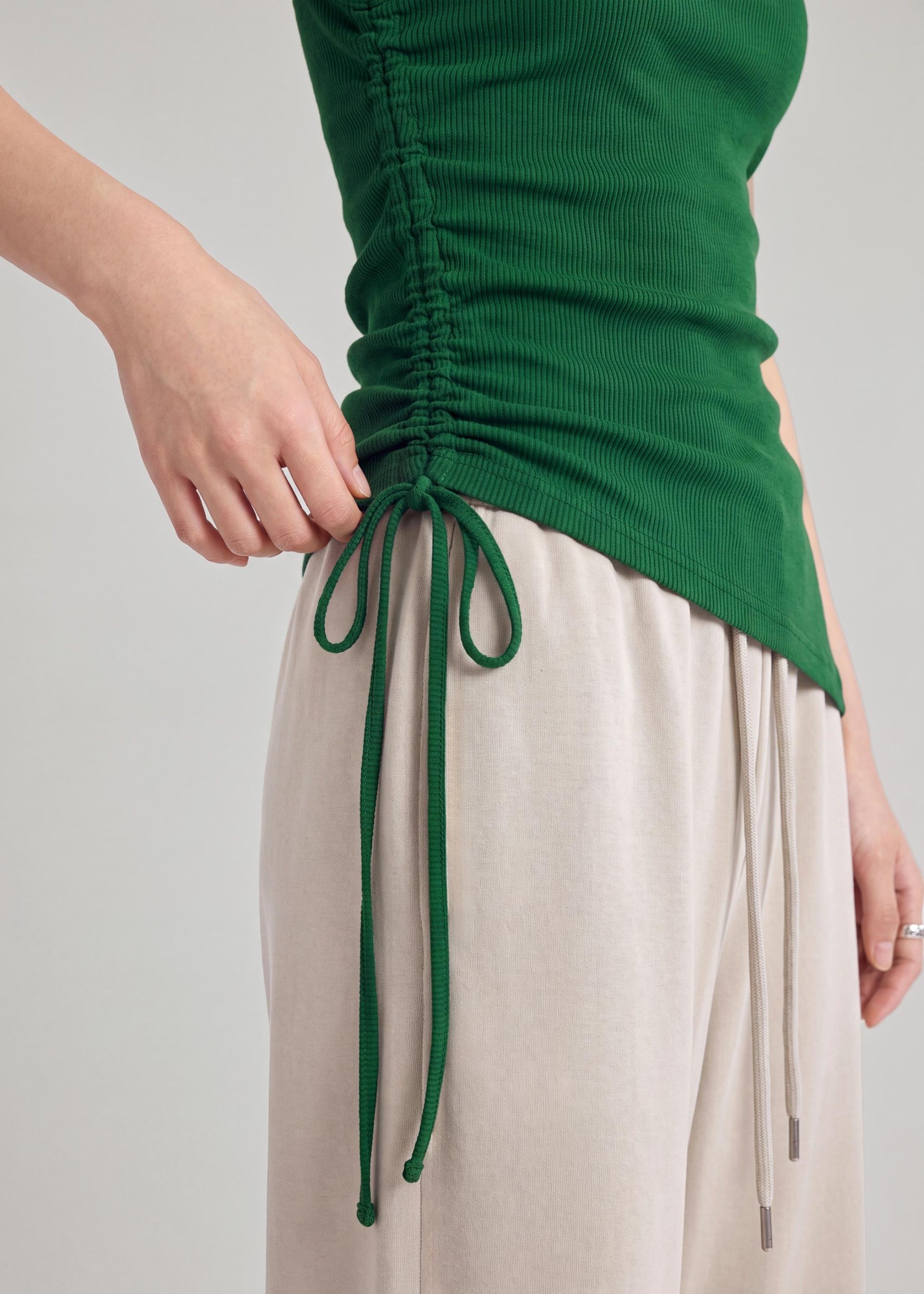 Jersey Asymmetric Long Tank - Image 5