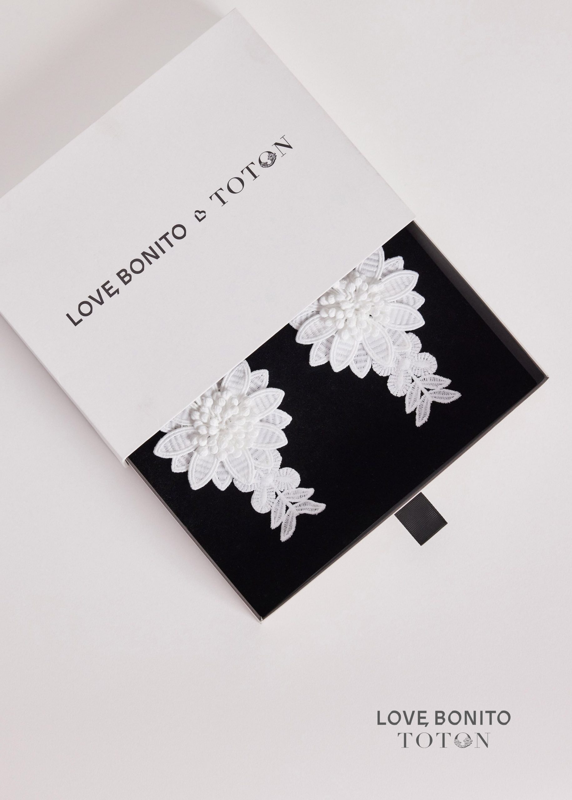 Love, Bonito x TOTON Lace Chandelier Earrings - Image 2
