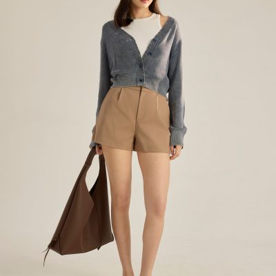 Distressed Knit Cardigan