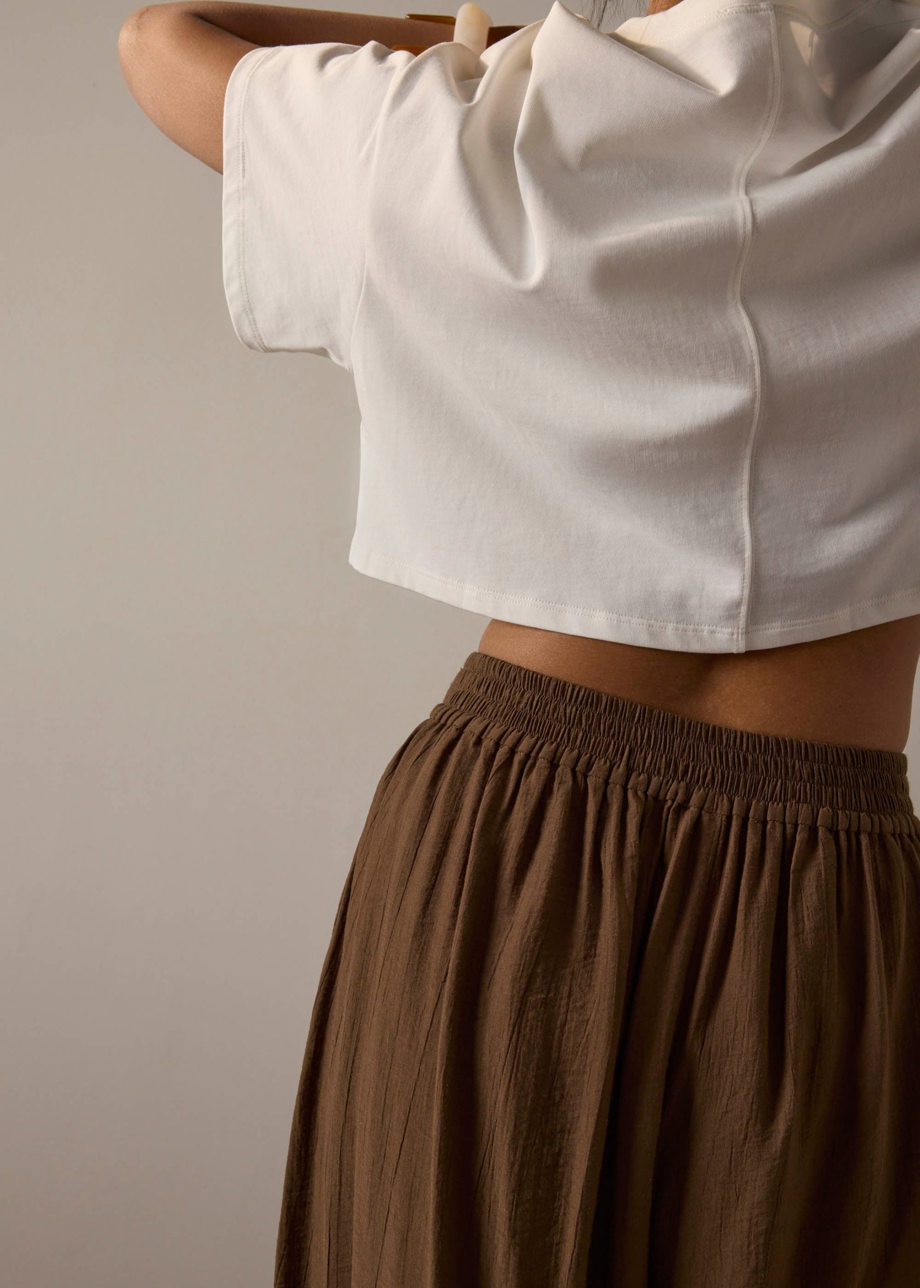 Cuffed Hem Cocoon Pants - Image 18