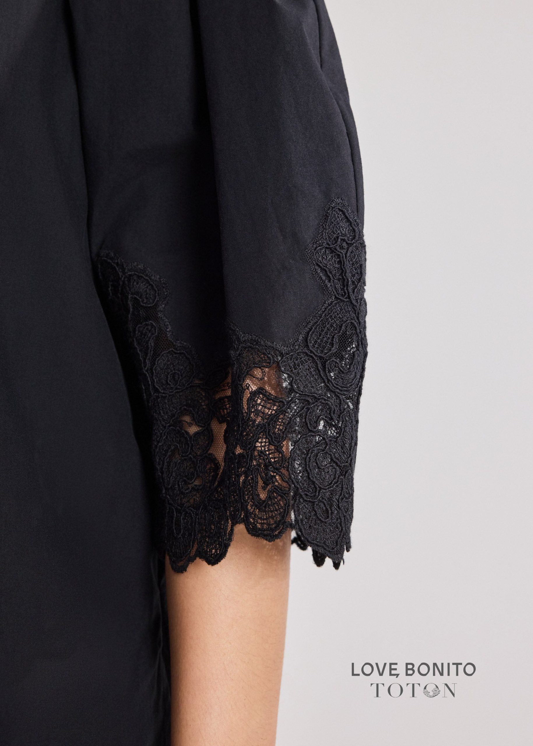 Love, Bonito x TOTON Lace Trim Kebaya Top - Image 8