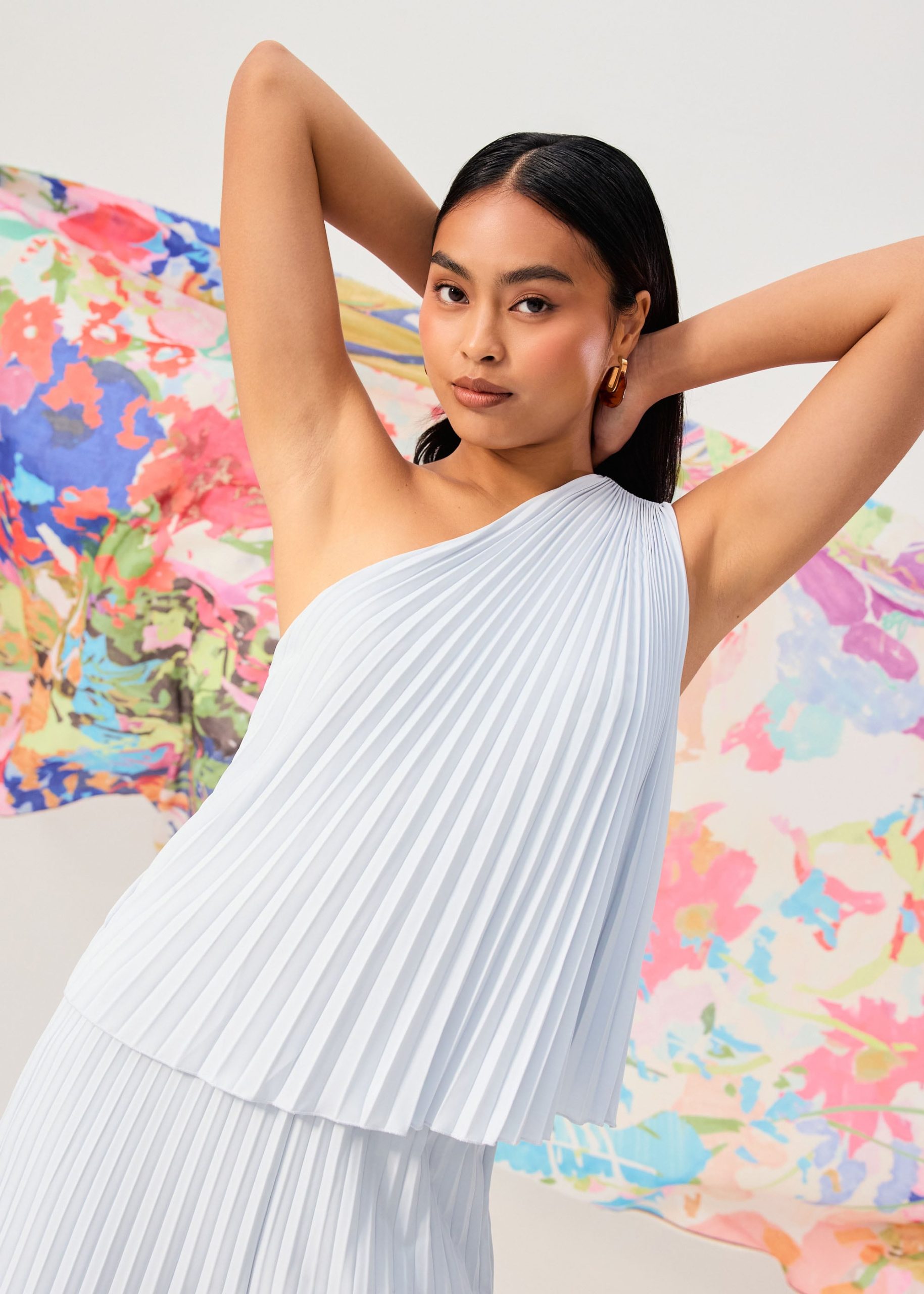 Wei Sunray Pleated Toga Top - Image 28