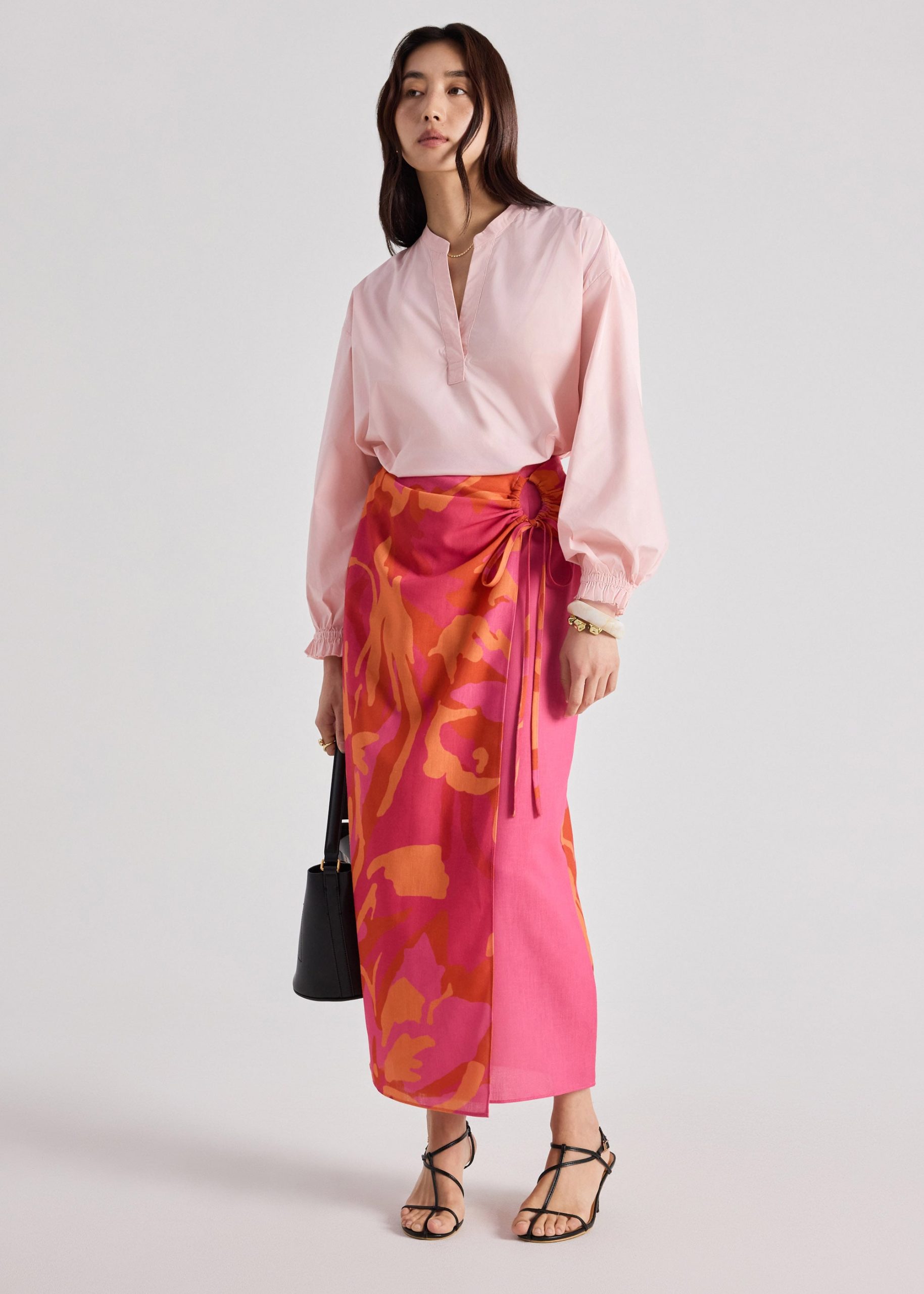 Printed Column Skirt - Image 7