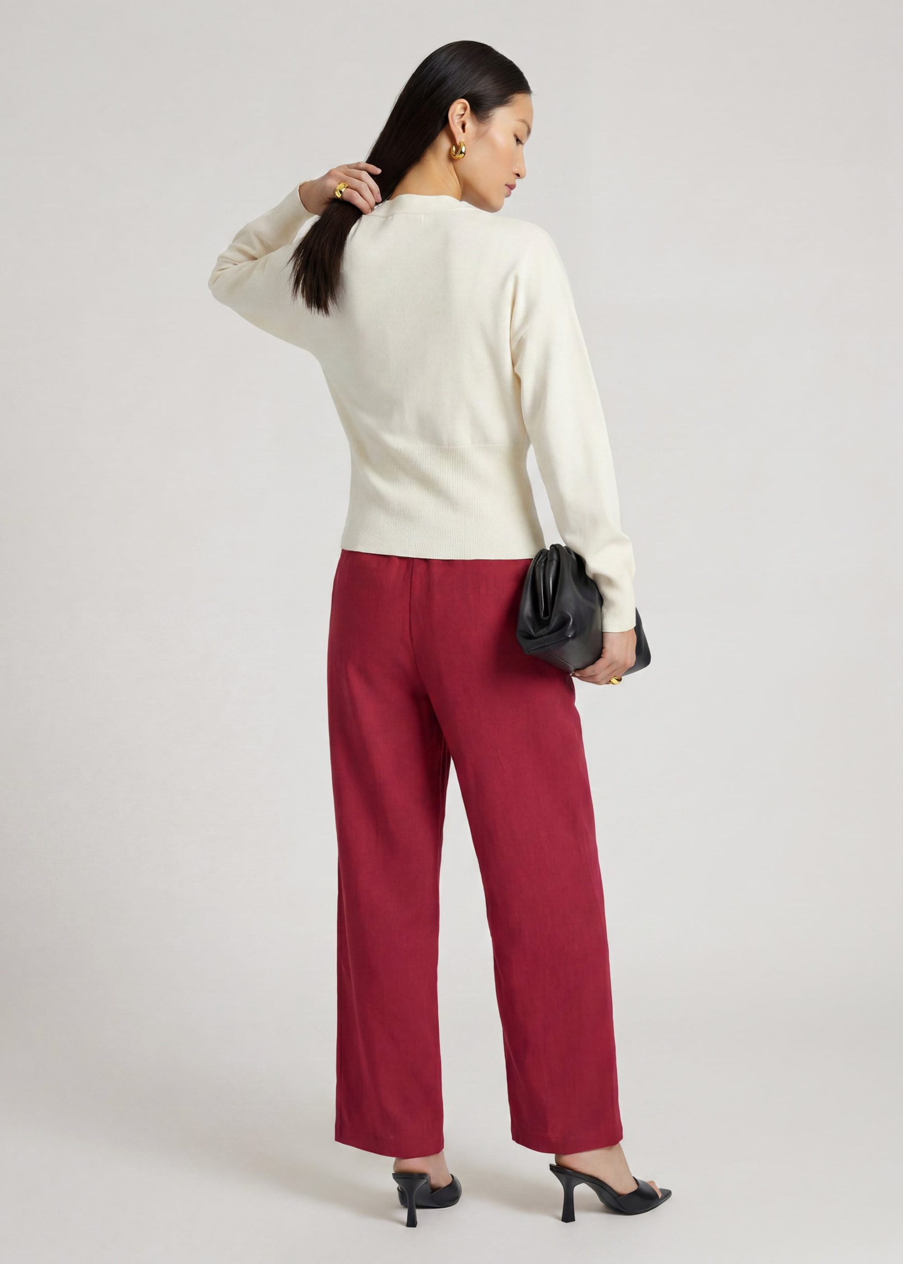 PETITE Nora Leggy??Premium Linen Pants - Image 20