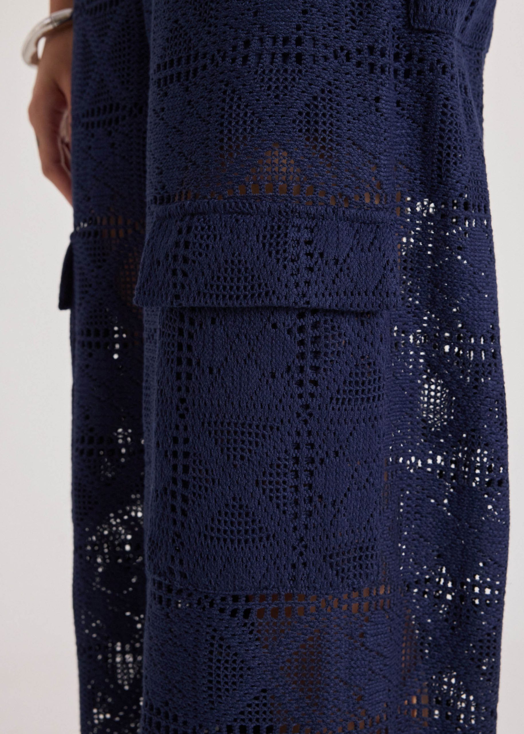 Crochet Cargo Pants - Image 9