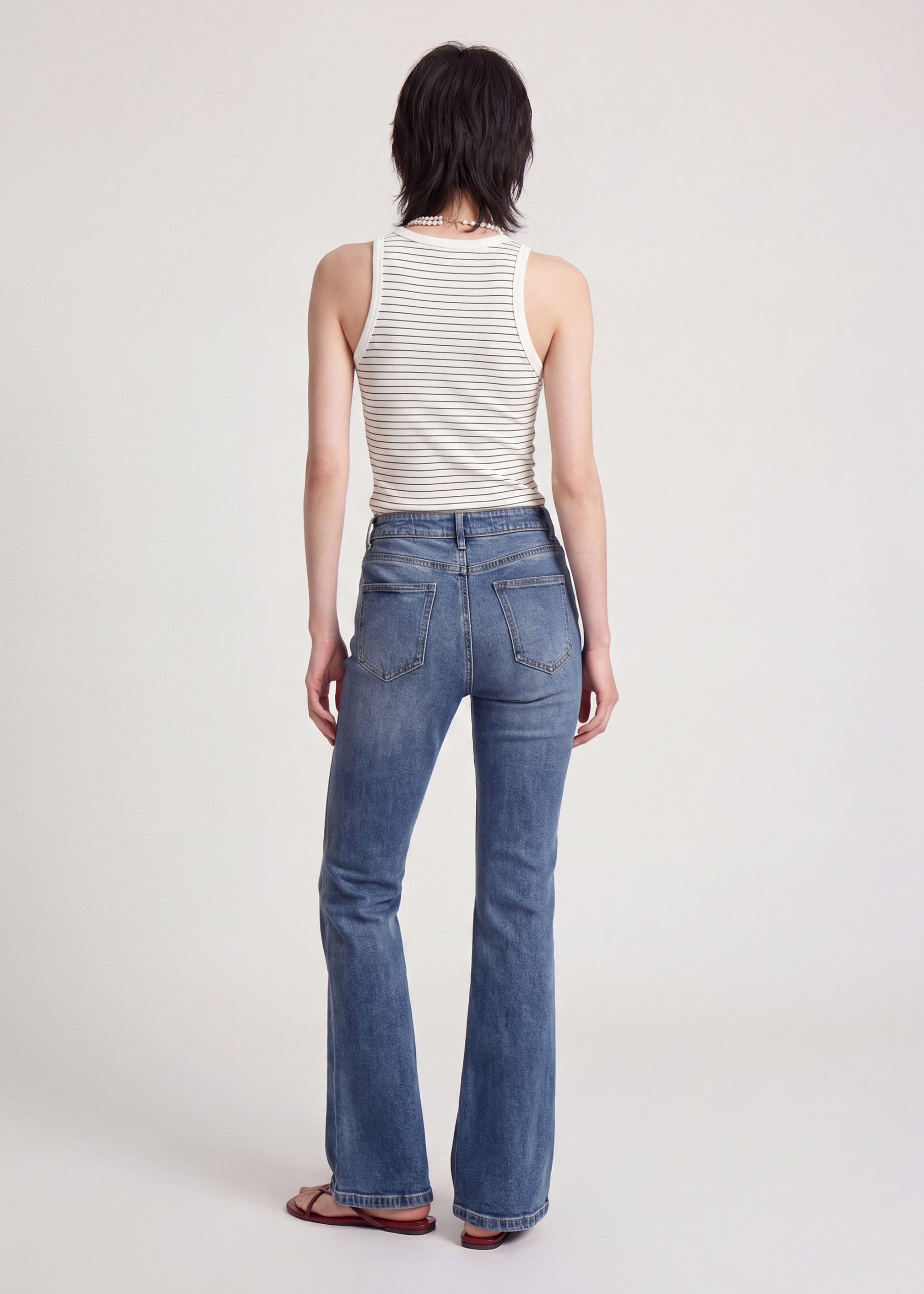 Addison Leggy??Kick Flare Jeans - Image 10