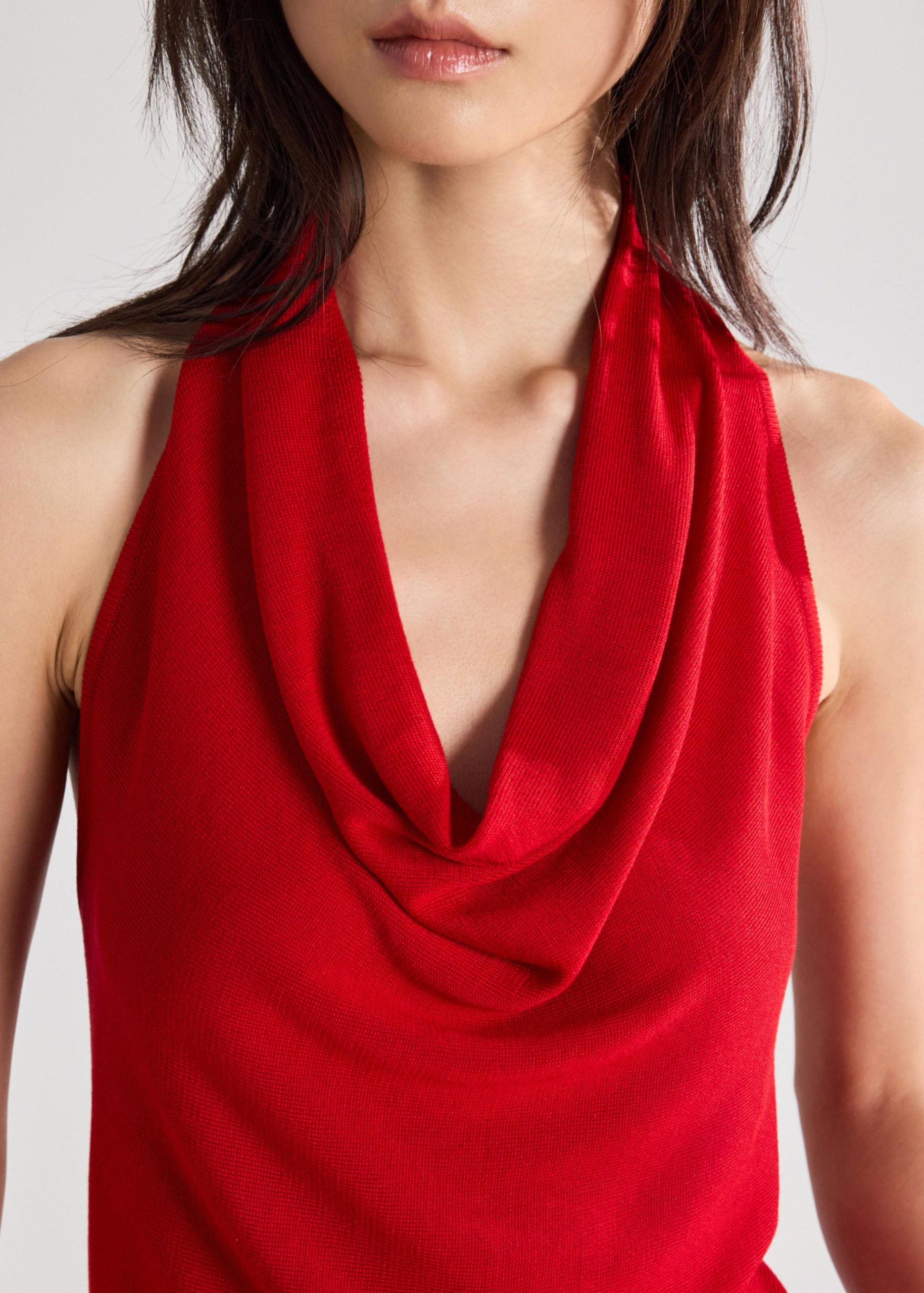 Lyocell Cowl Neck Top - Image 16