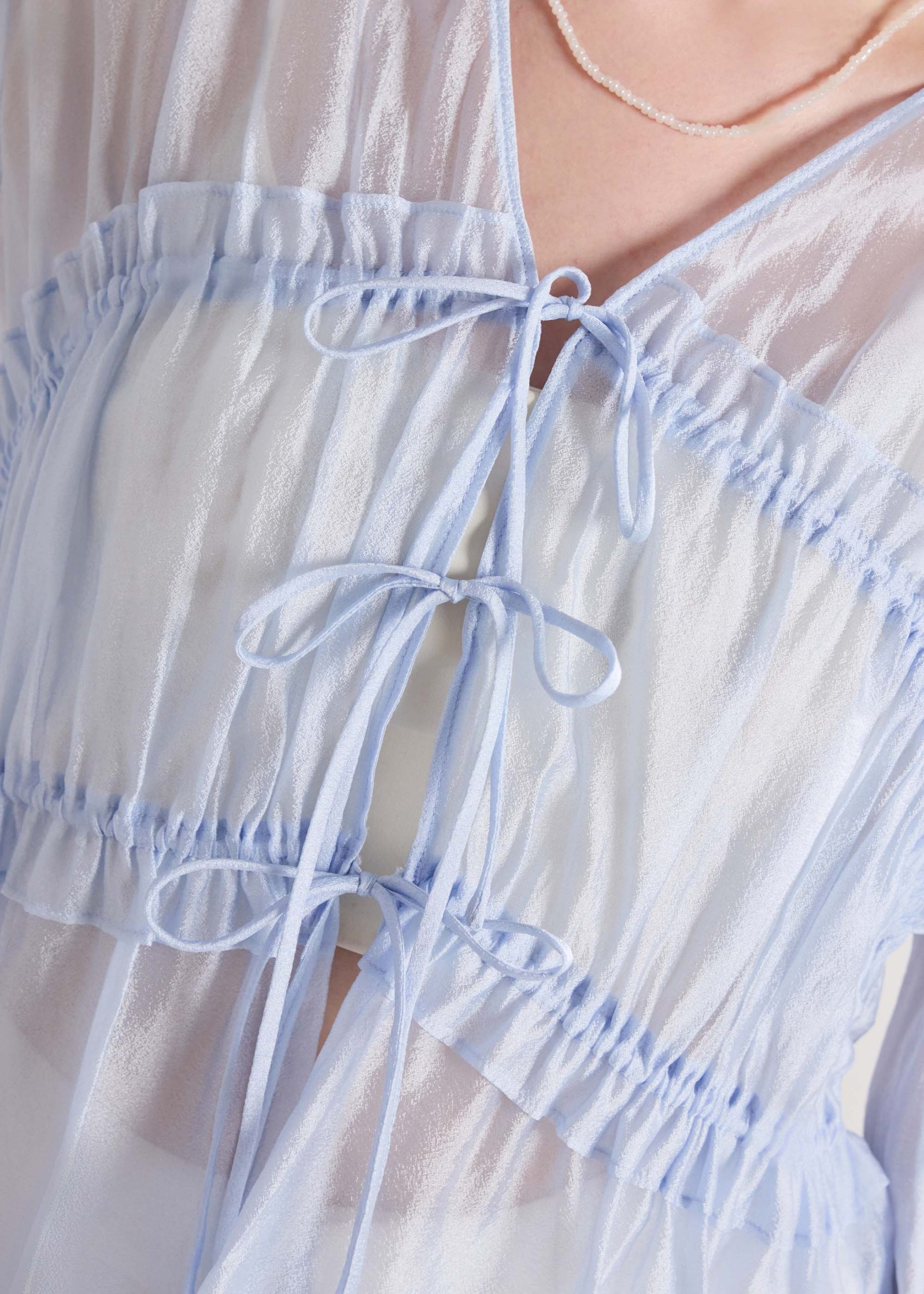 Georgette Poet Blouse - Image 12