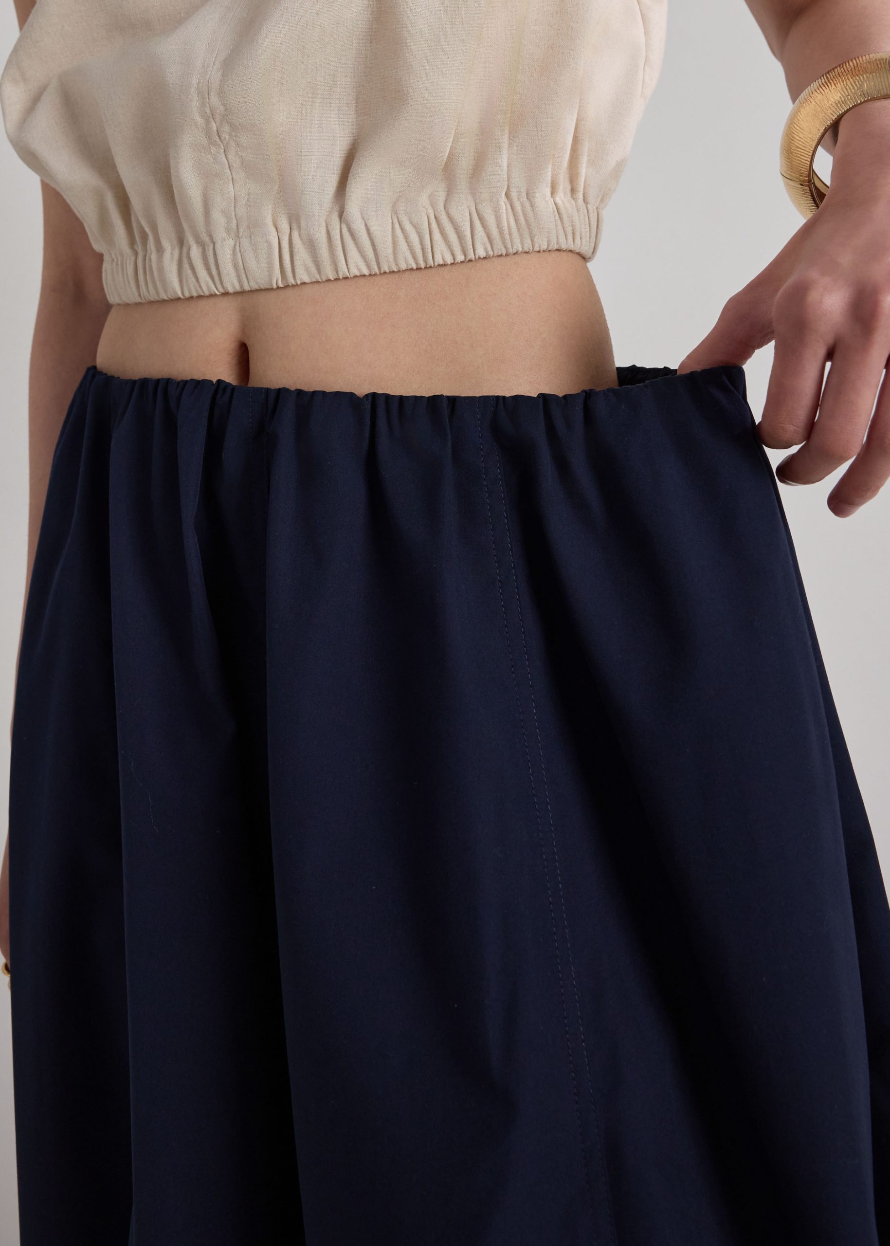 Toggle Hem Cocoon Skirt - Image 6