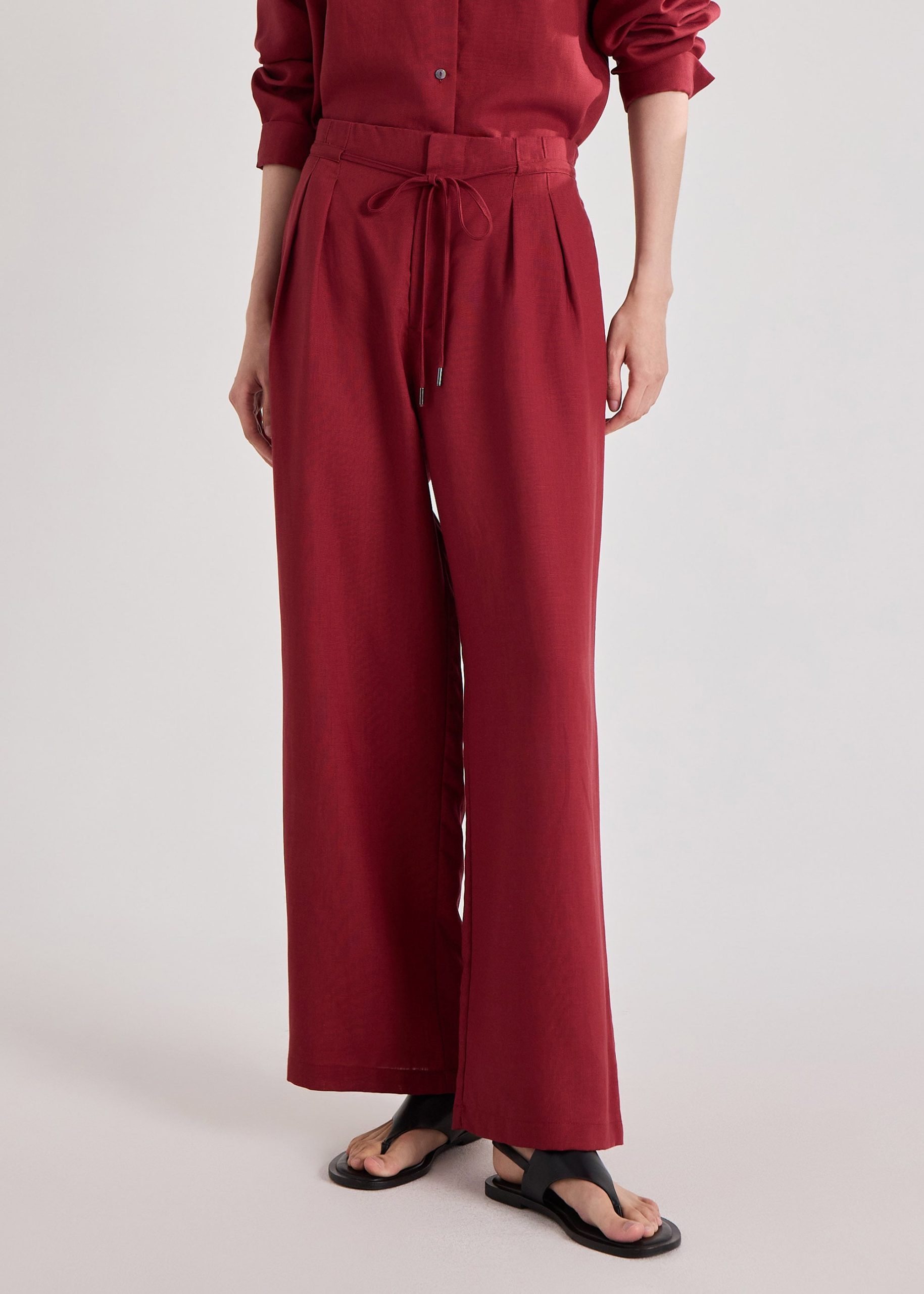Nora Leggy??Premium Linen Pants