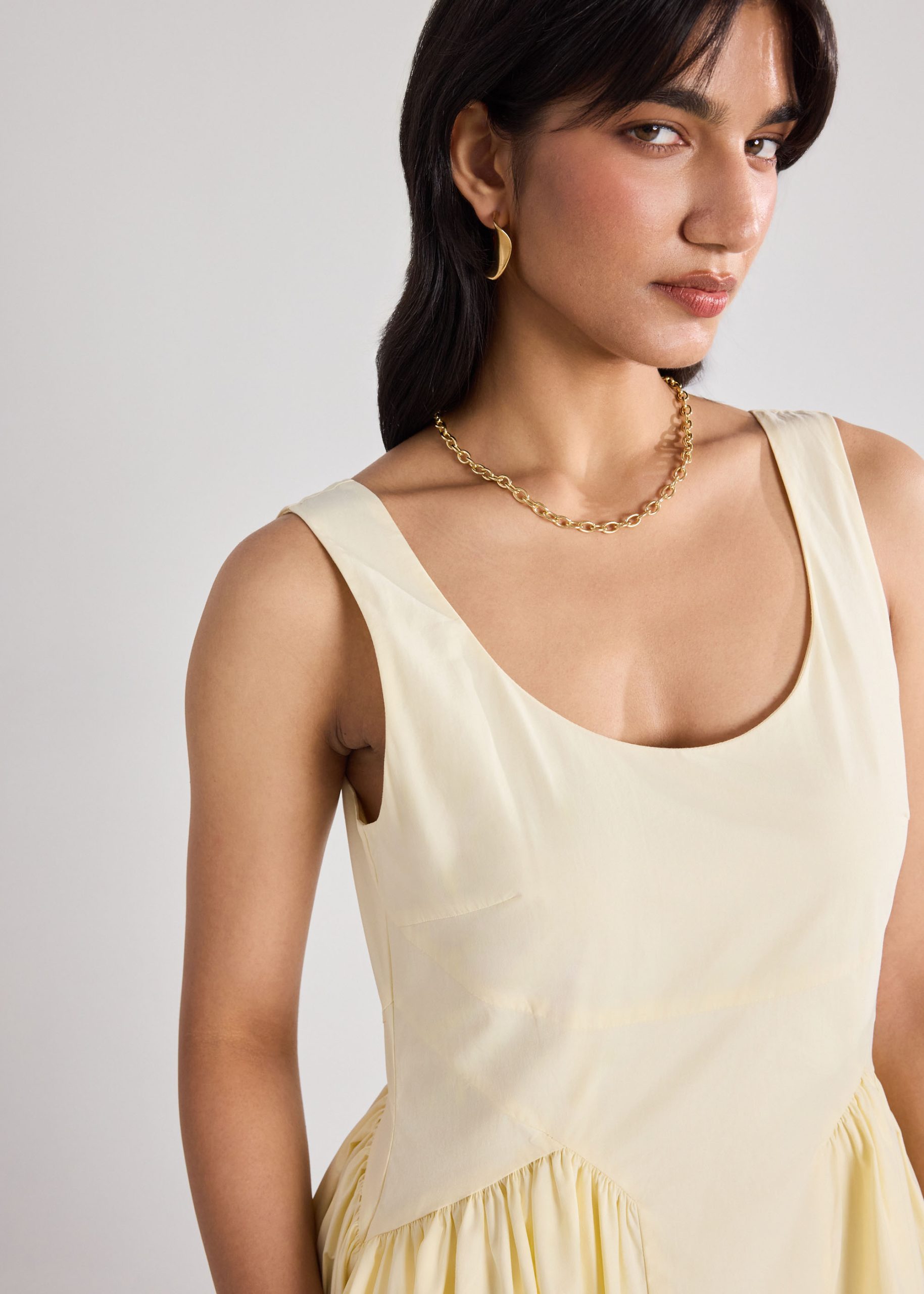 Cotton Fit & Flare Dress - Image 19