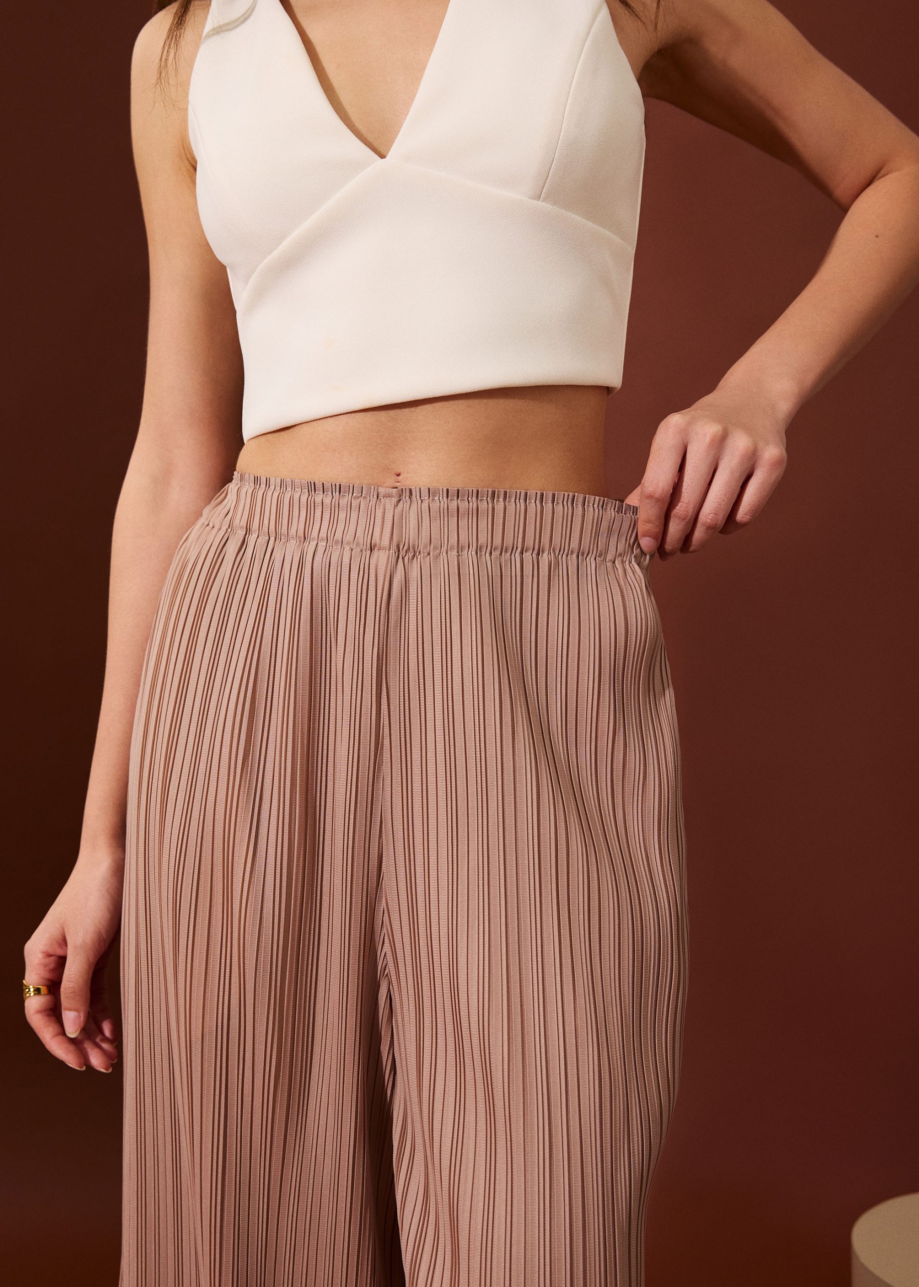 Leggy??Anh Plissé Wide Leg Pants - Image 11