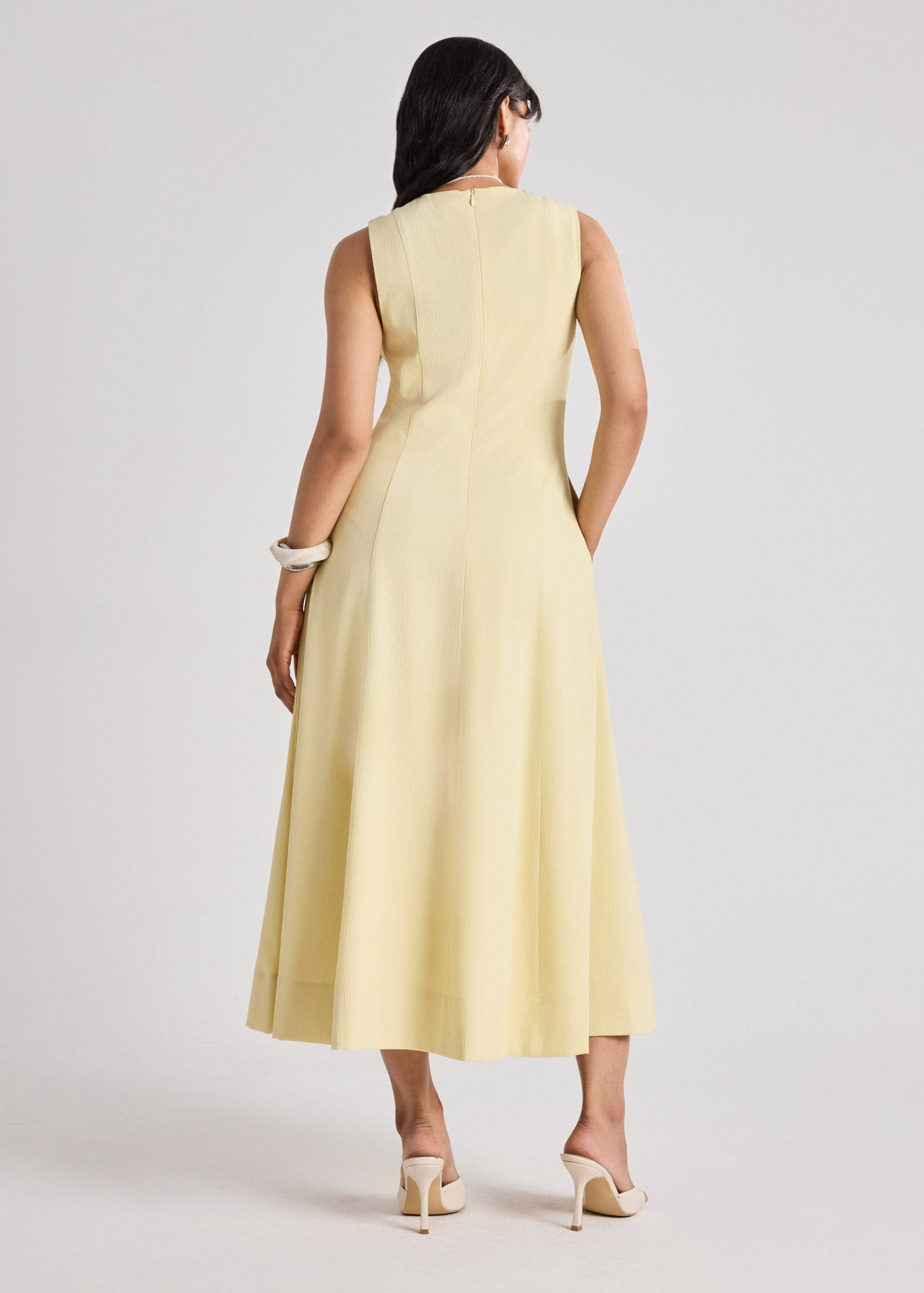 Dara Seersucker Dress - Image 17