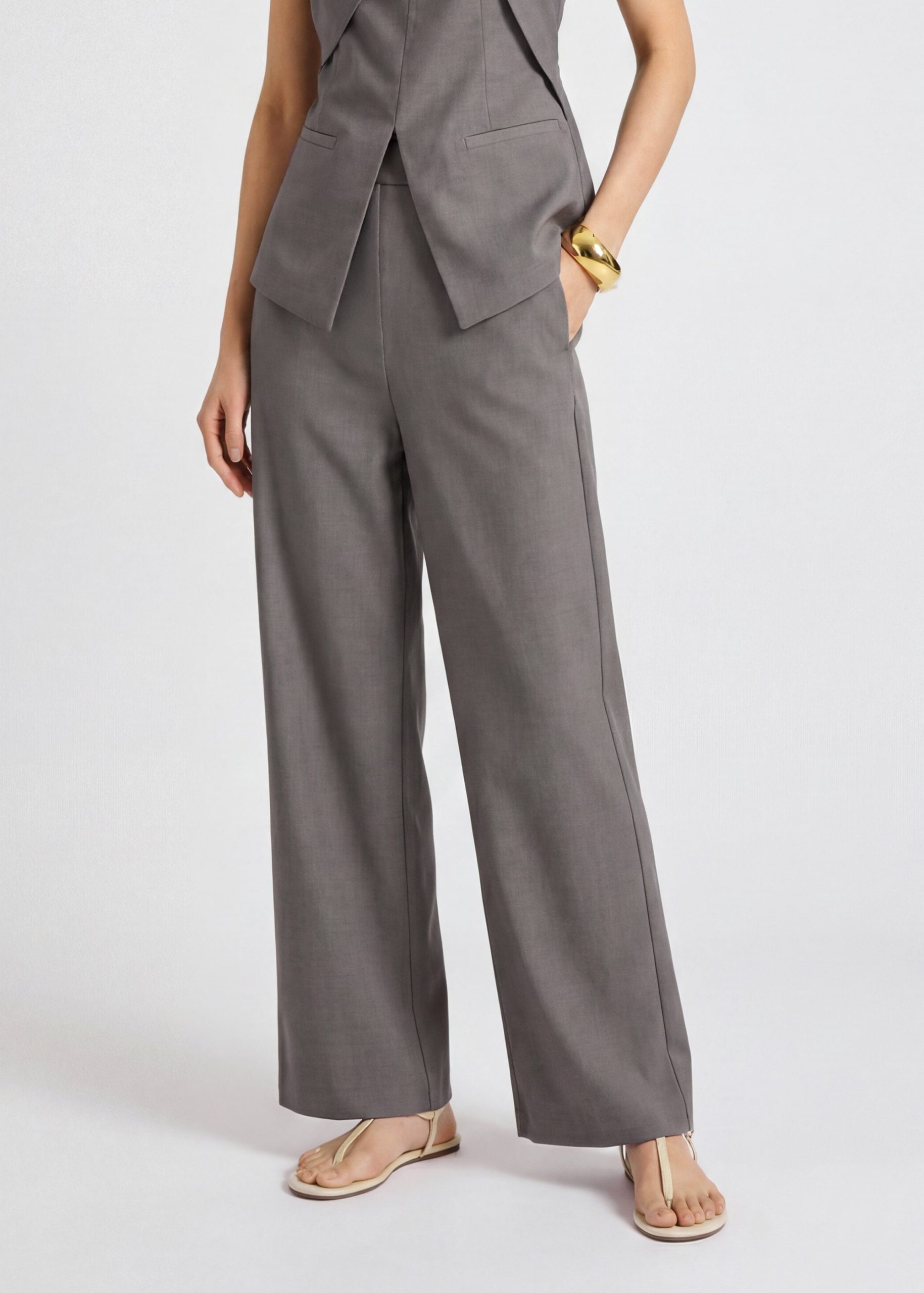 PETITE Moira Leggy??Cool-Touch Suiting Pants - Image 3