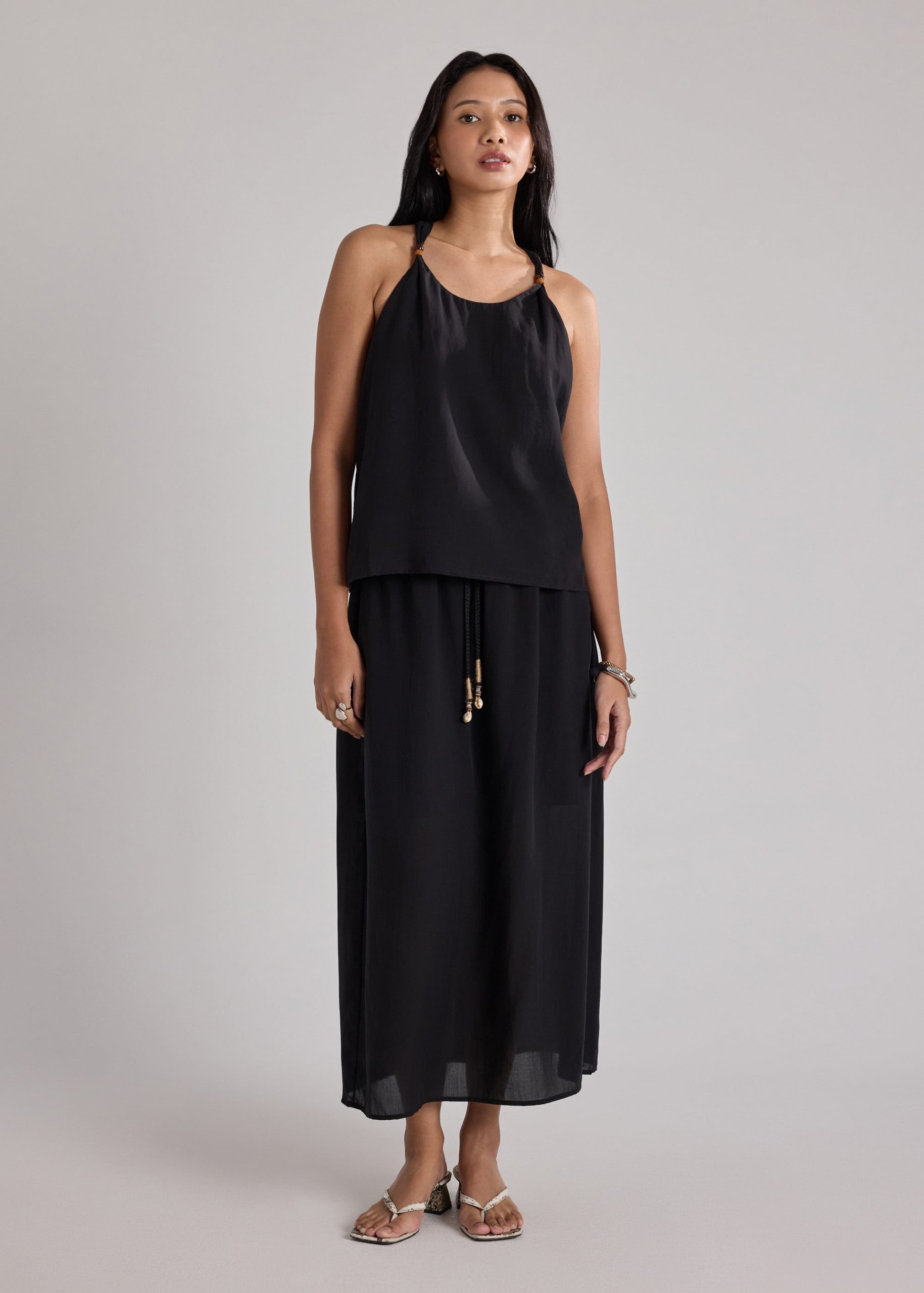 Coastal Beads Drawstring Skirt - Image 2