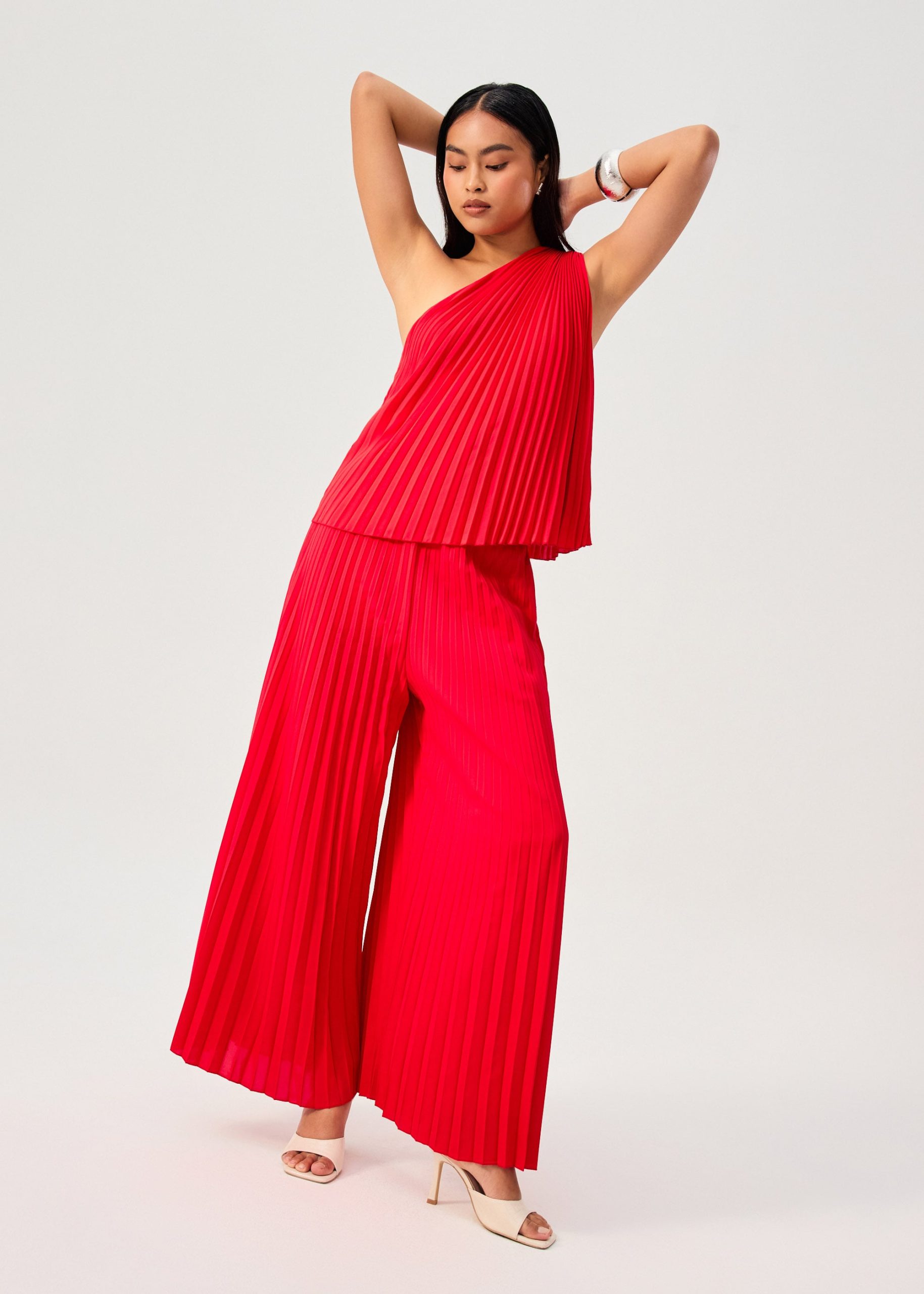 Wei Sunray Pleated Toga Top - Image 27