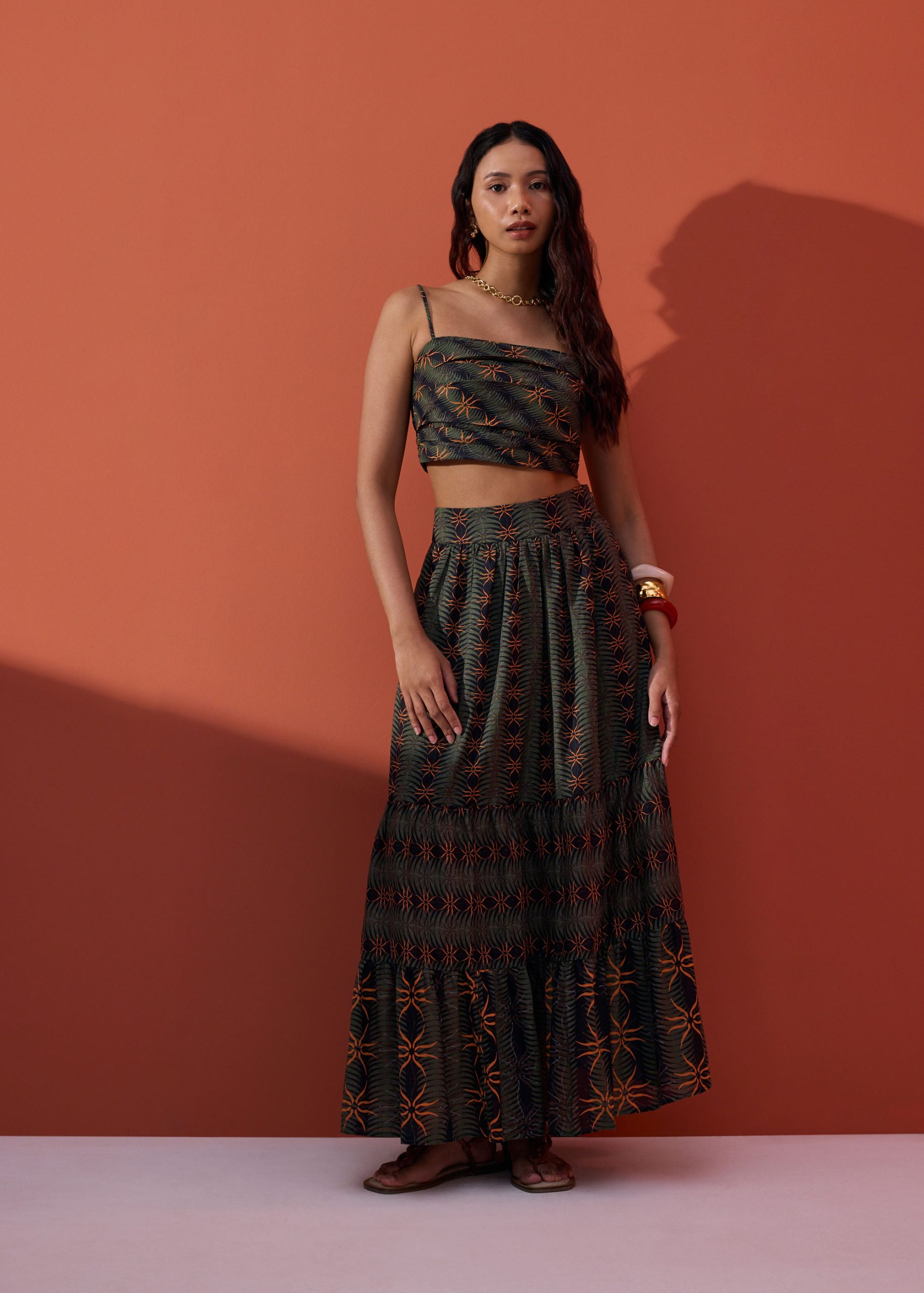 Cotton Camisole Top in Desert Haze - Image 14