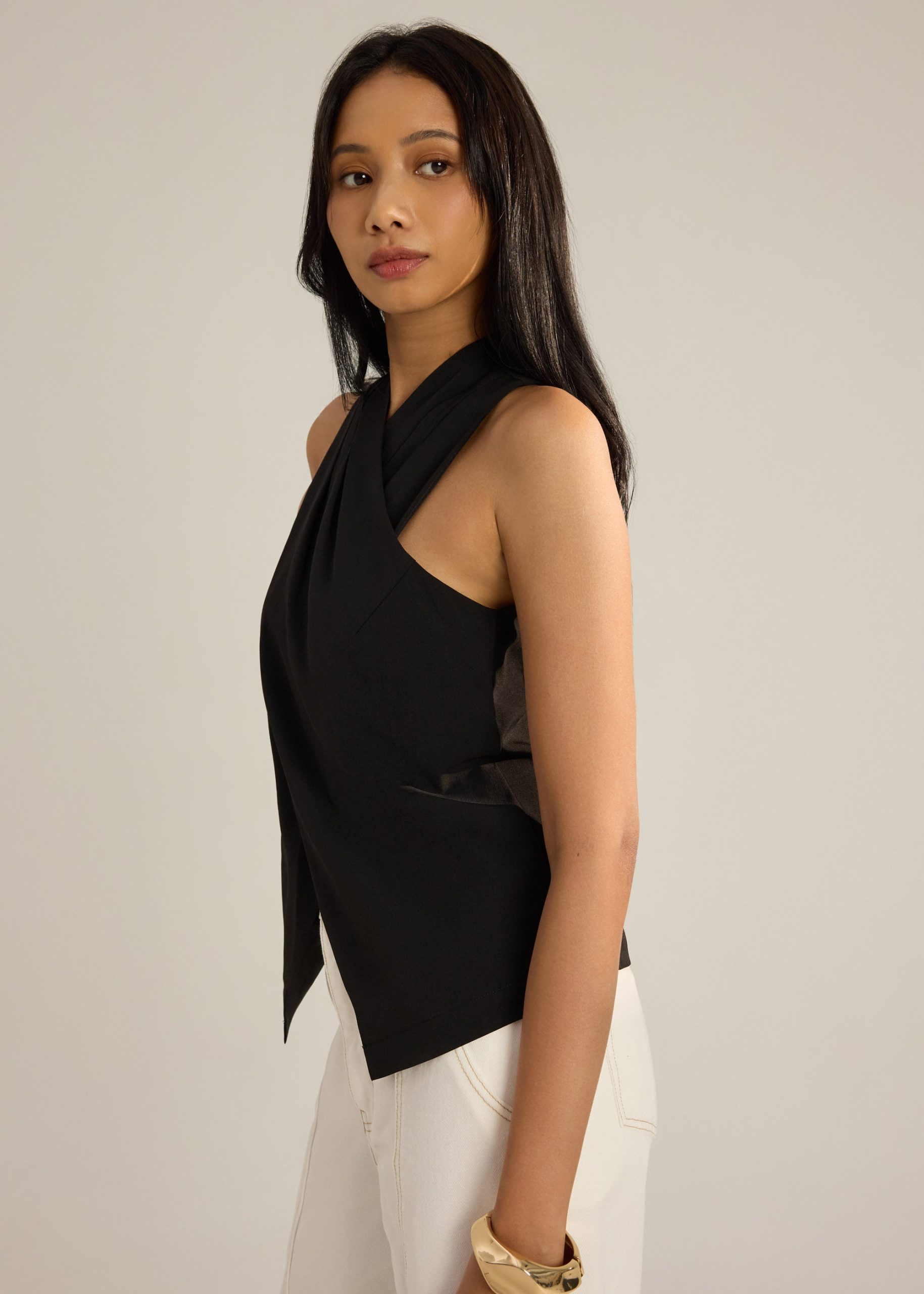 Eva Melange Halter Top - Image 7