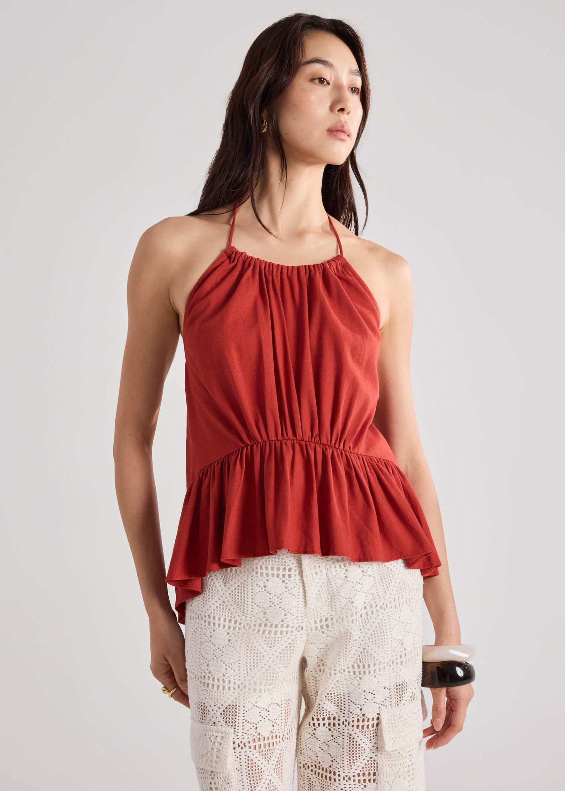 Peplum Halter Top - Image 7