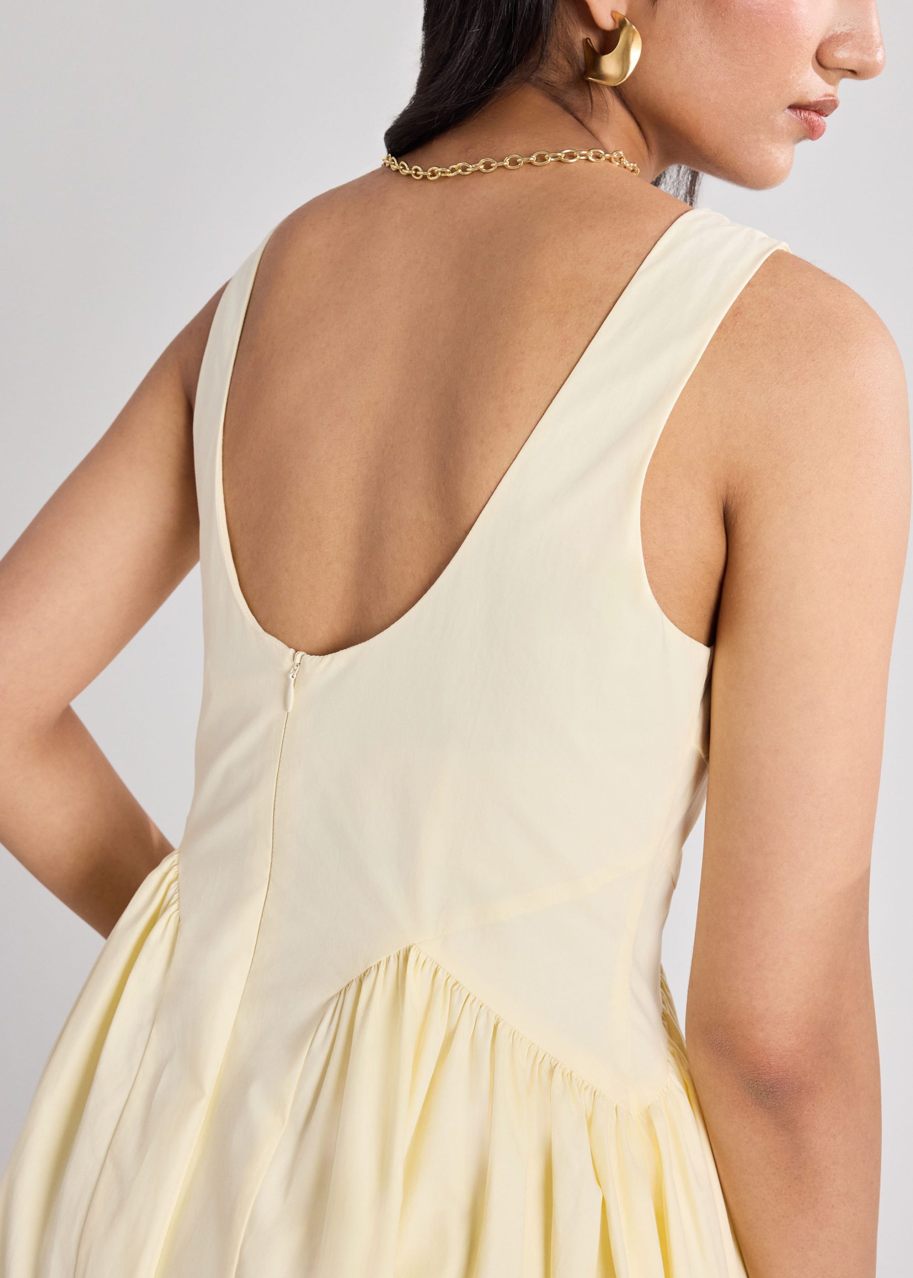 Cotton Fit & Flare Dress - Image 20