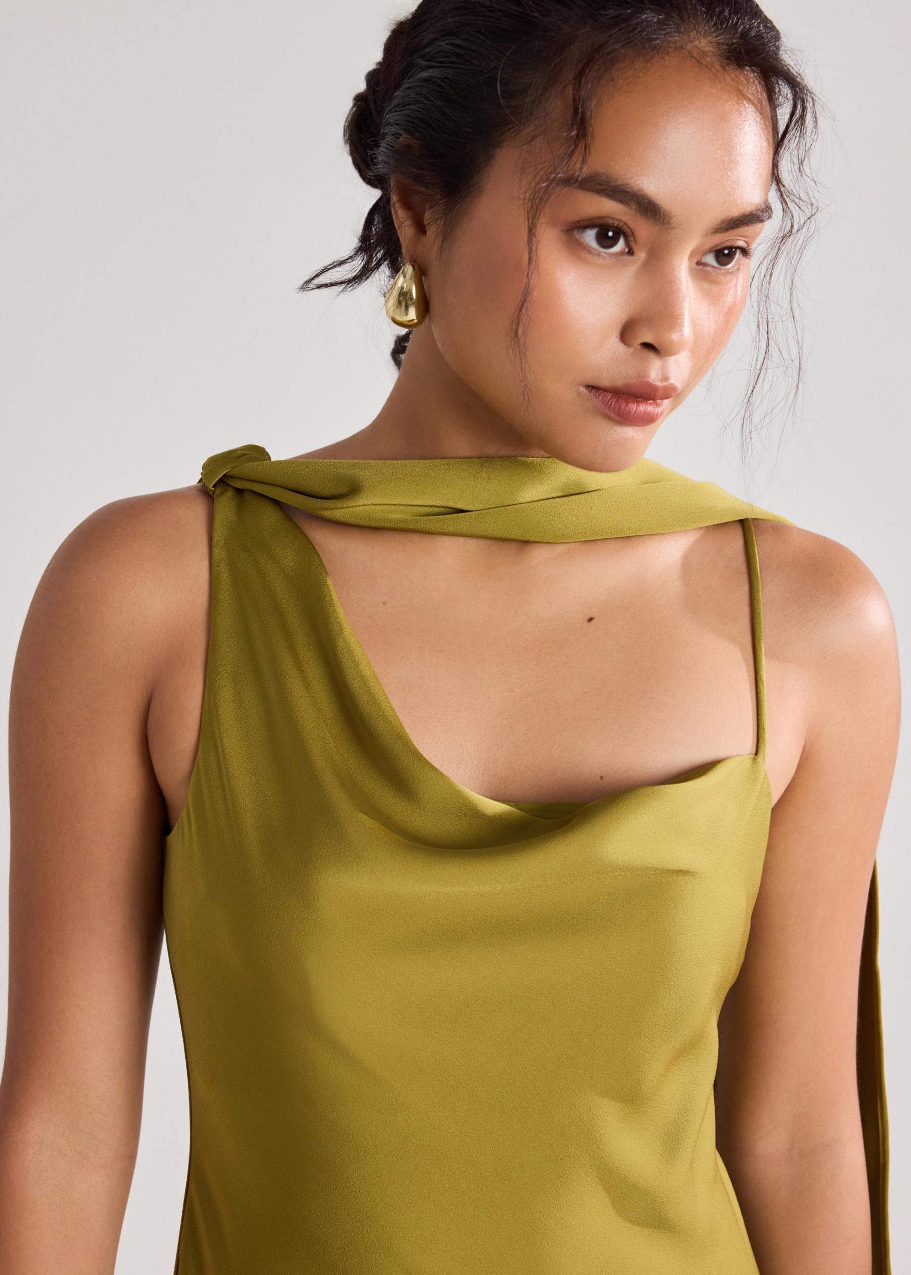 BraFree by LB Multi-way Satin Bias Cut Dress - Image 31