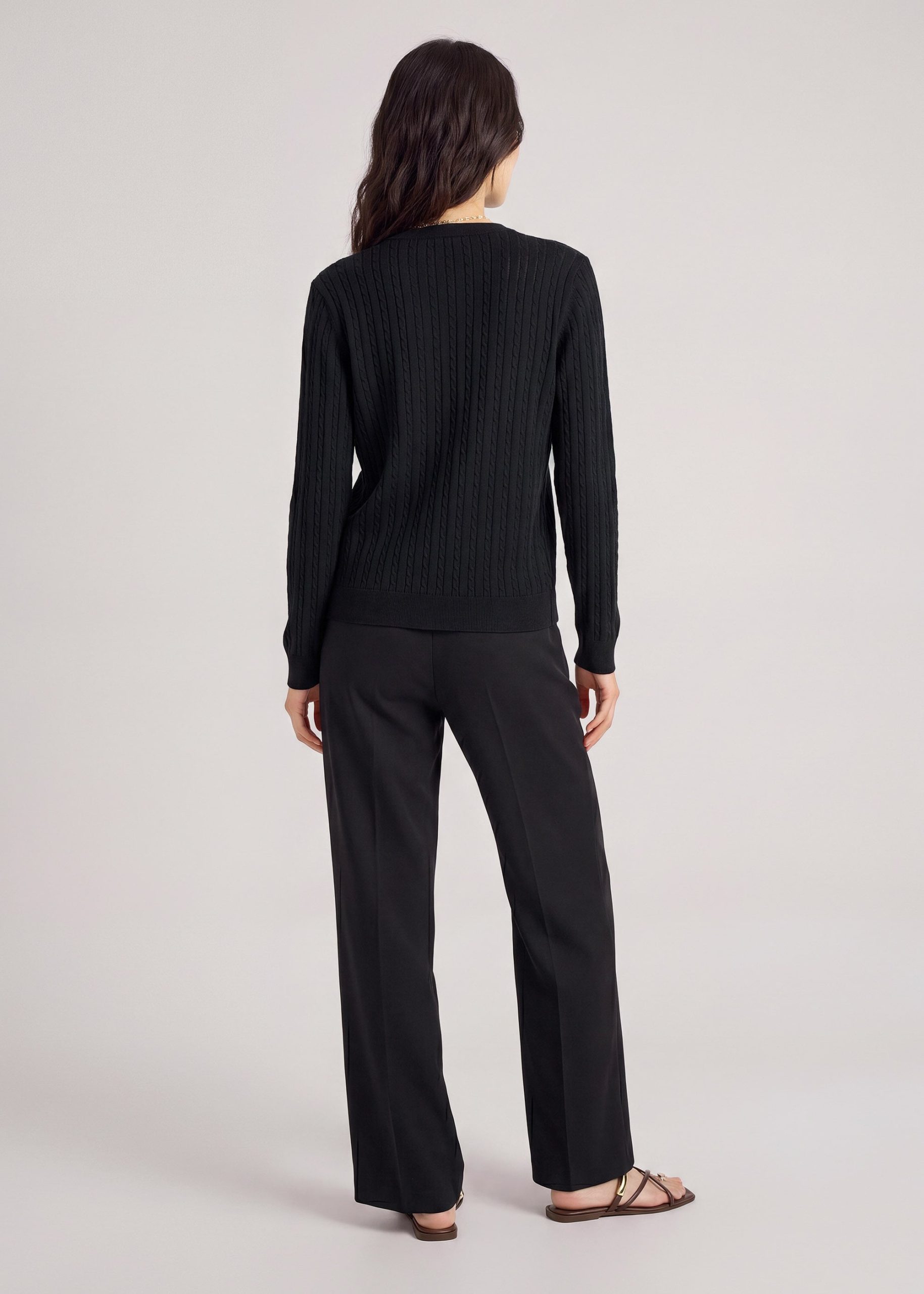 Cable Knit Cardigan - Image 4
