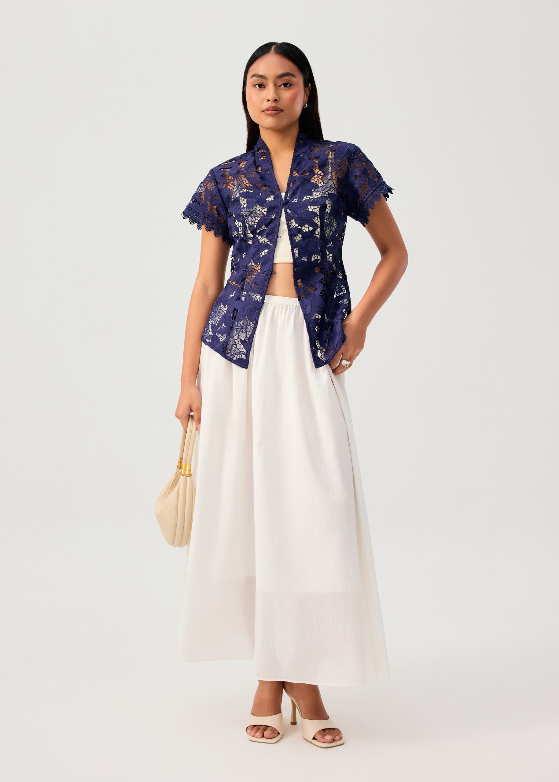 Floral Lace Kebaya Top - Image 21