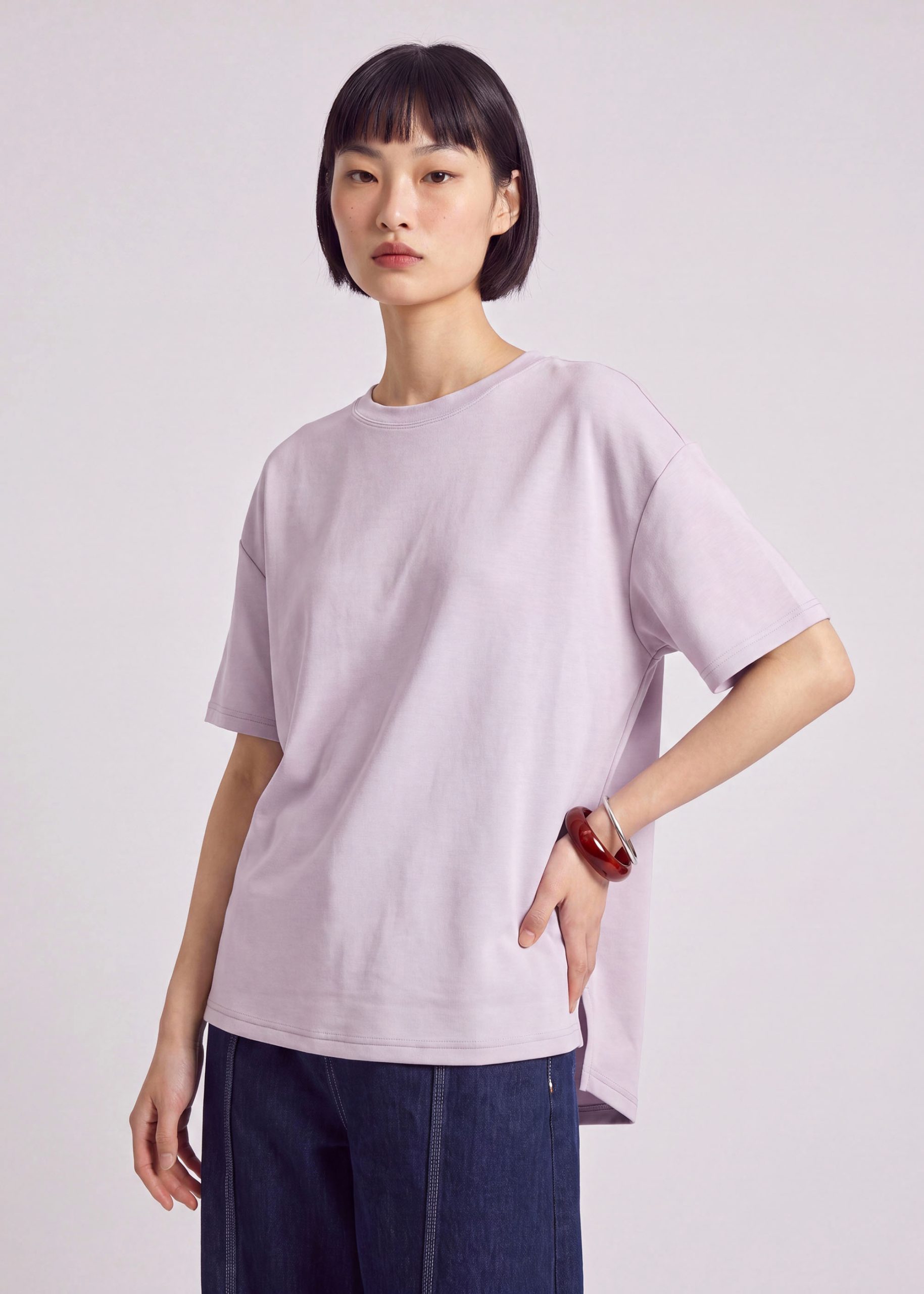 Relaxed Neoprene Tee - Image 9