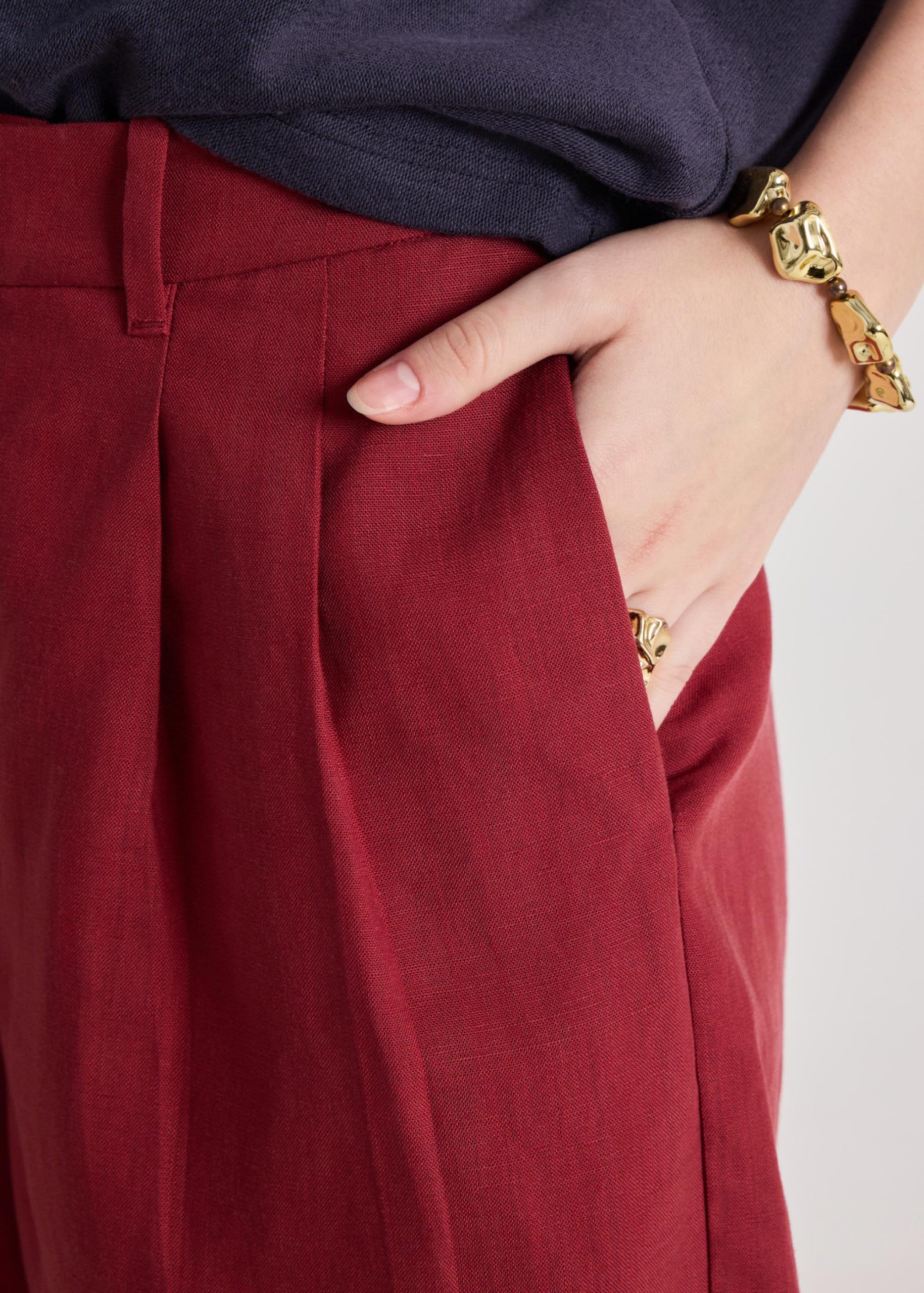 Lana Premium Linen Shorts - Image 30