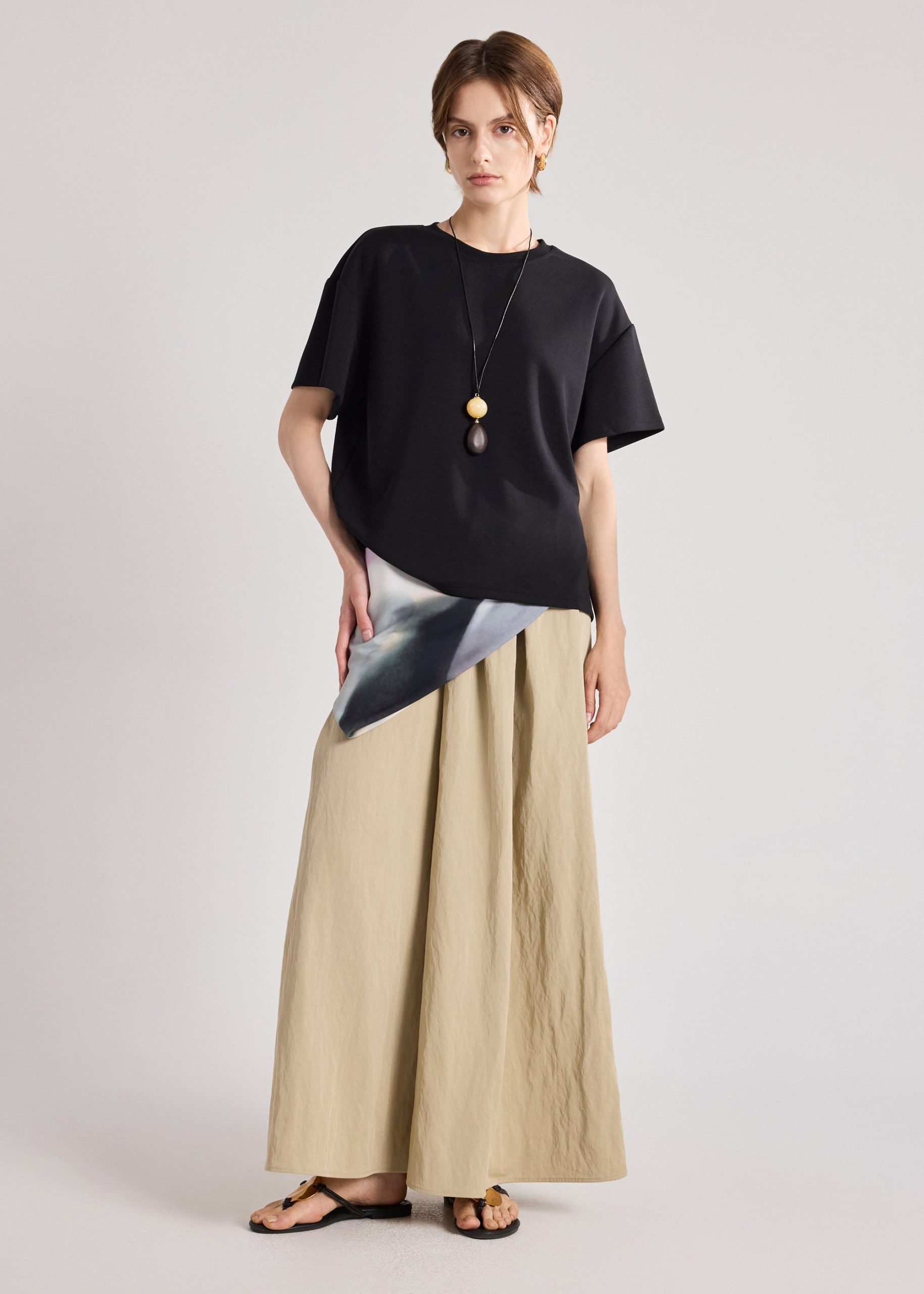 Relaxed Neoprene Tee - Image 2