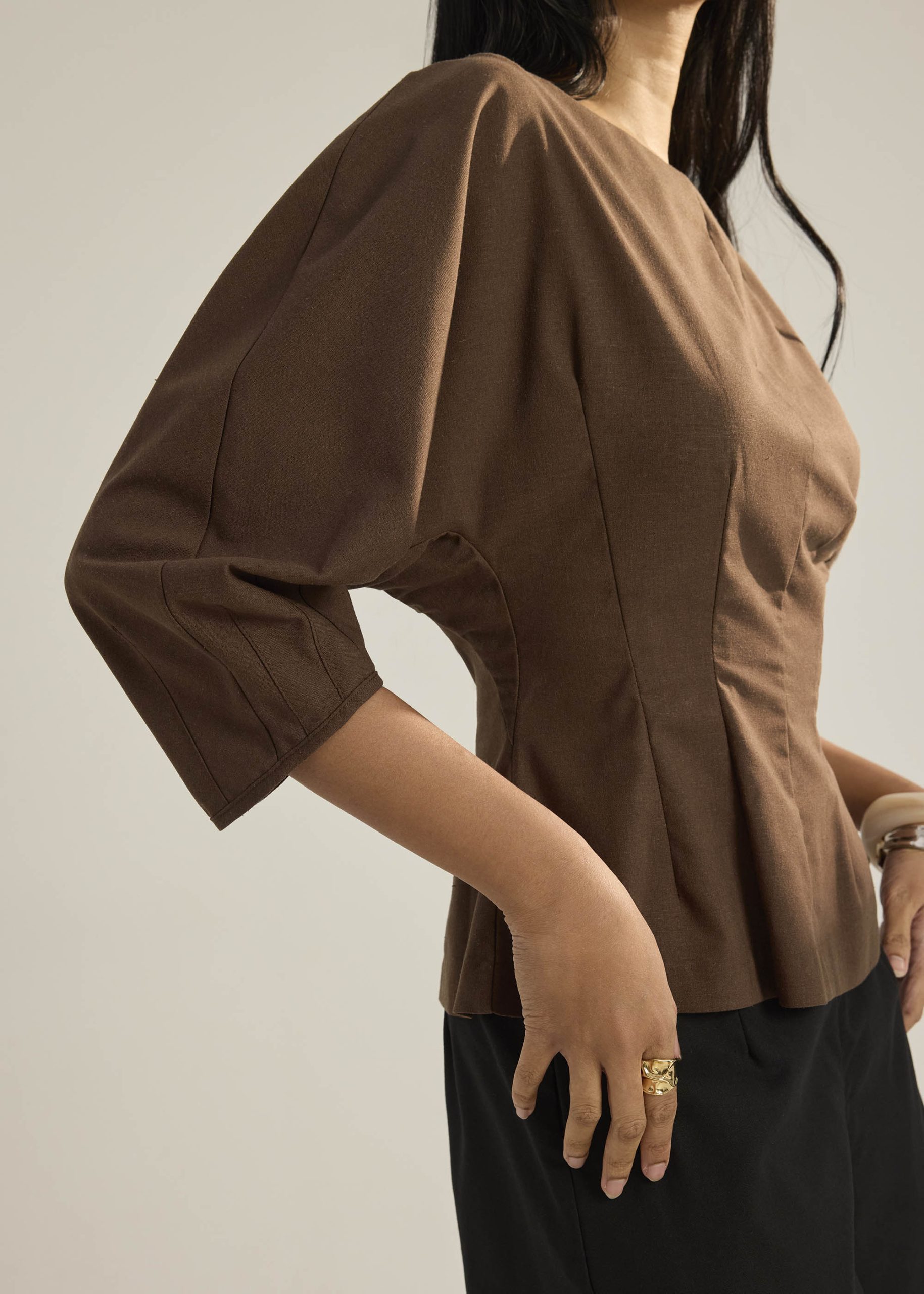 Solenne Puff Sleeve Top - Image 11